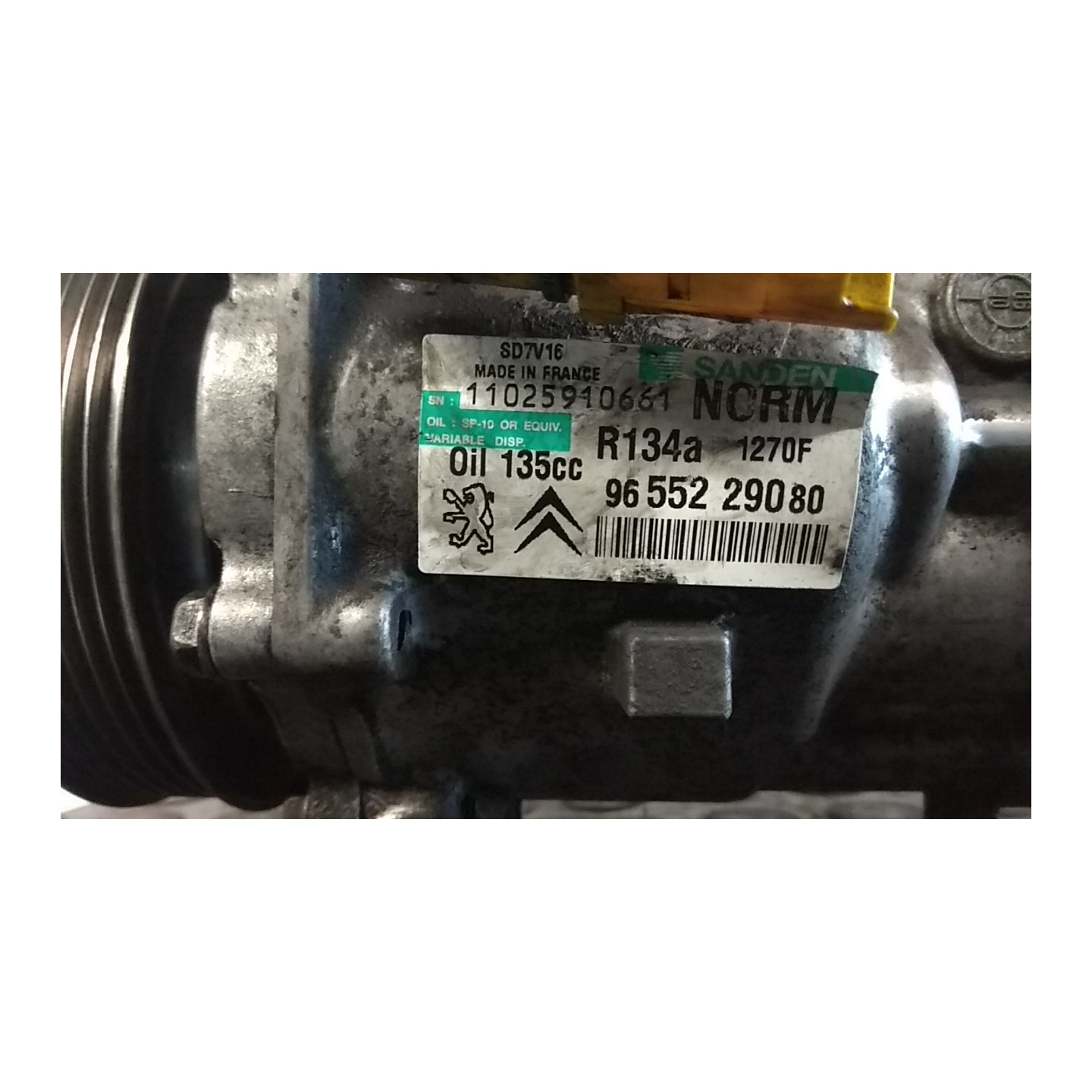 COMPRESSORE A/C 098 LANCIA PHEDRA (TC) (06/02-01/11) RHR 9686061980
