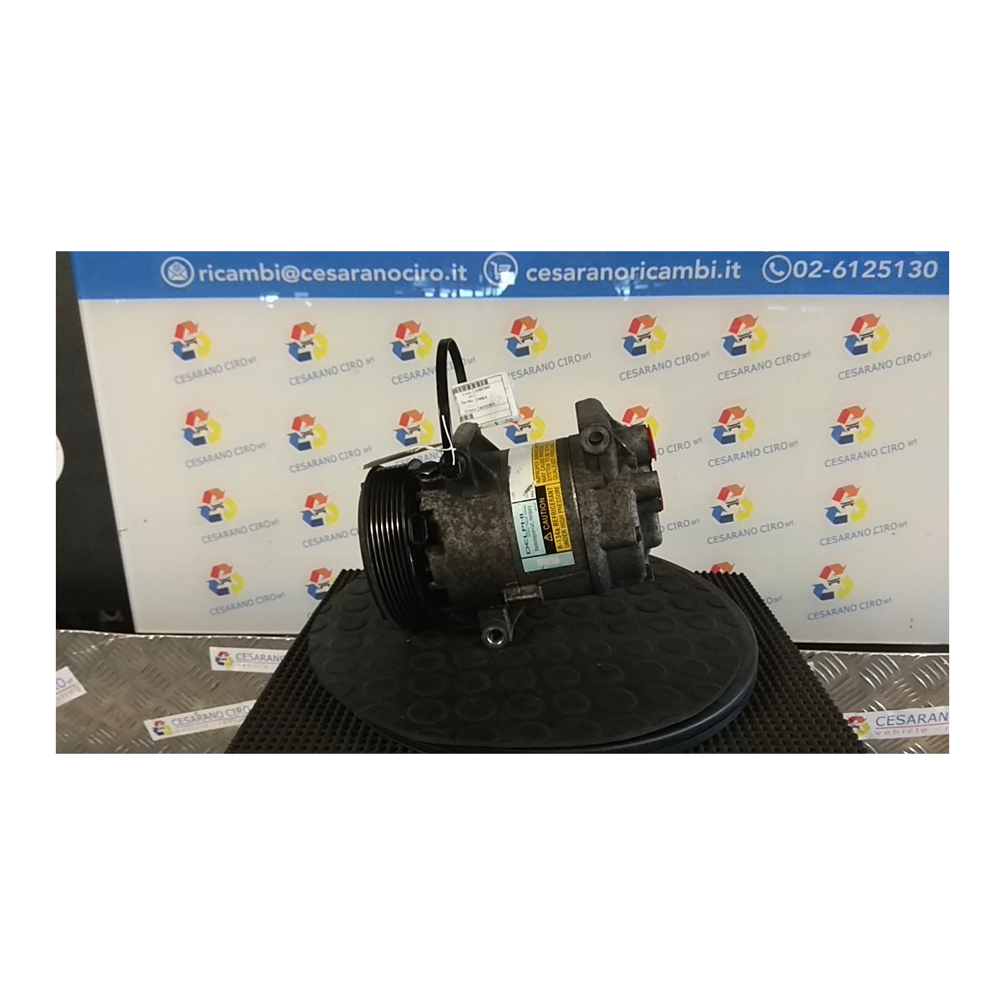 COMPRESSORE A/C 141 RENAULT SCENIC 2A SERIE (06/03-08/09) F9QL8 7701066954