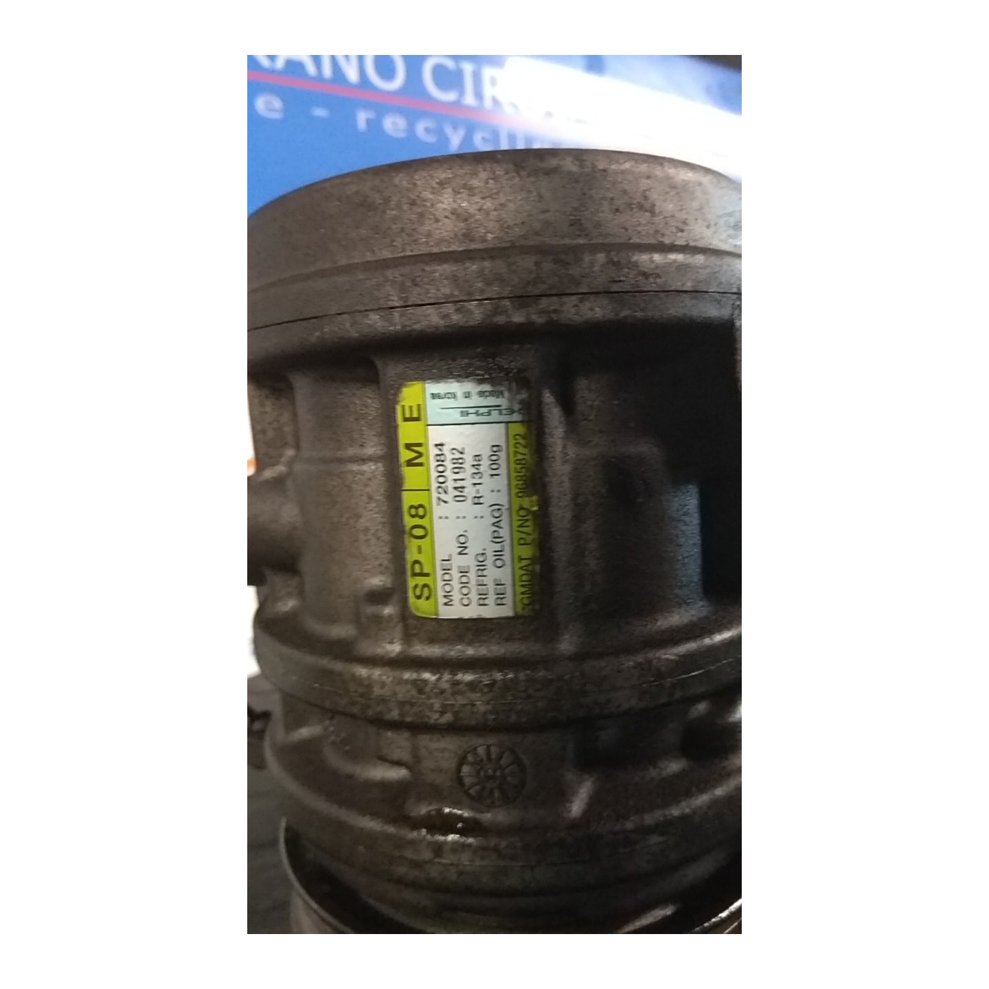 COMPRESSORE A/C 143 CHEVROLET (DAEWOO) MATIZ (M200) (04/05-12/10) A08S3 96406678