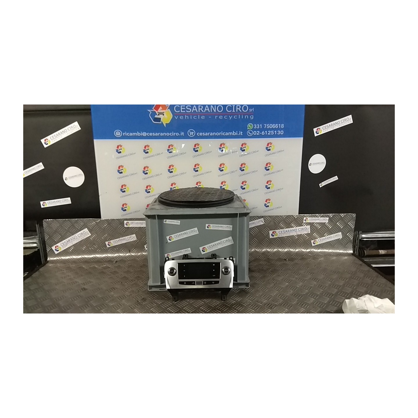 BLOCCO COMANDO CLIMATIZZAZIONE 042 LANCIA DELTA (TH) (06/08-03/11) 198A2000 77365019