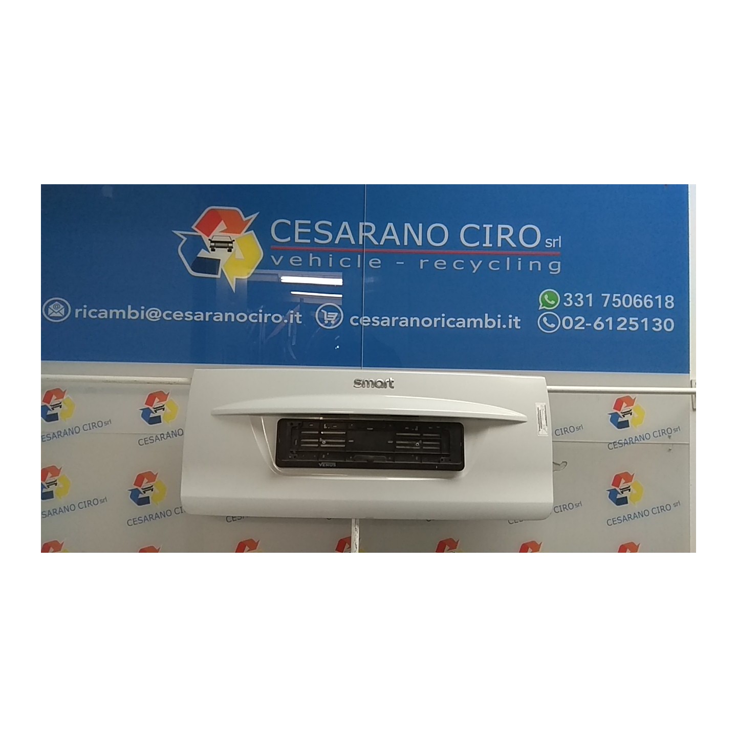 PANNELLO EST. PORTELLO POST. 022 SMART FORTWO (A/C451) (01/07-12/11) 660950 A4517570006CC2L