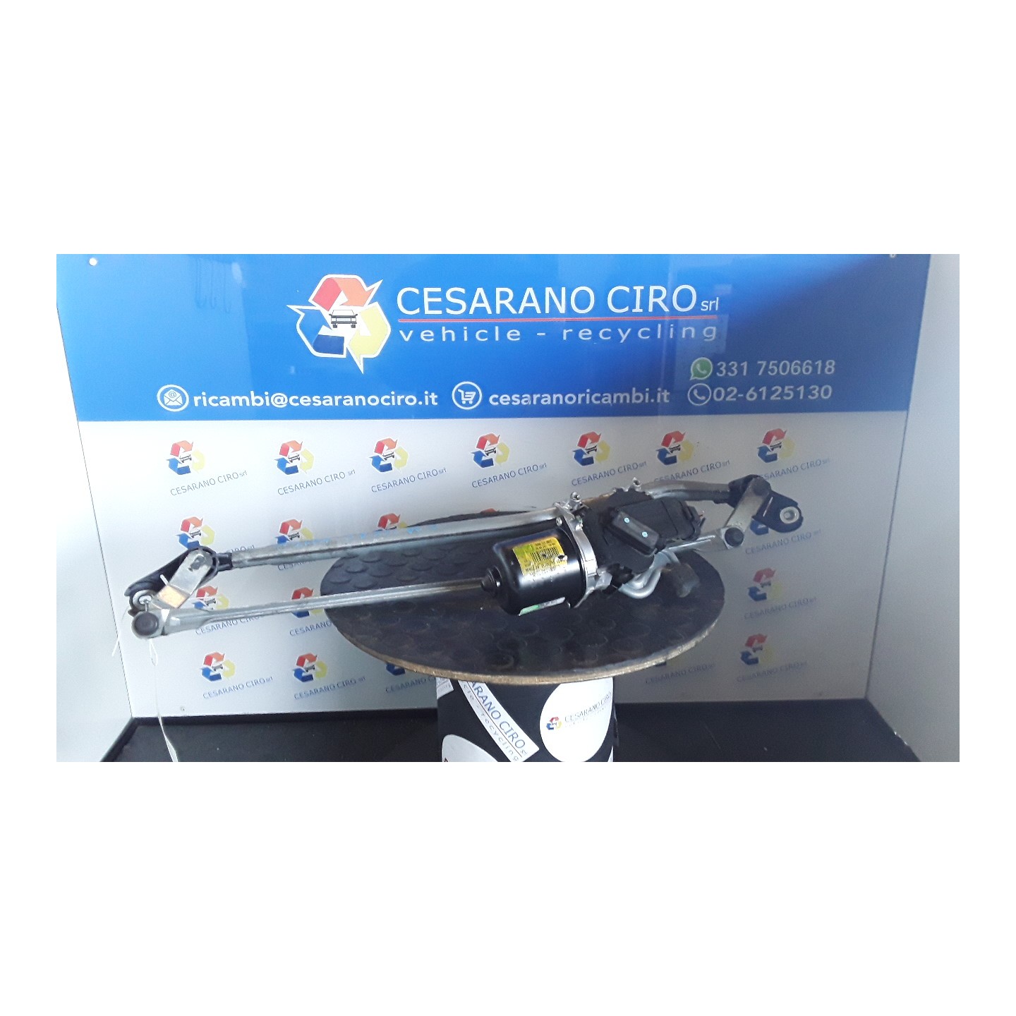 MECCANISMO TERGIPARABREZZA CON MOTORINO 036 RENAULT KANGOO (01/08-) K9KA8 8200409692