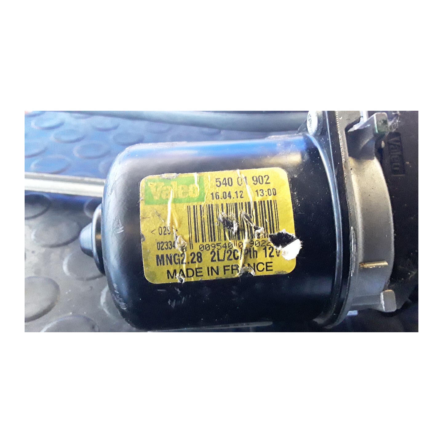 MECCANISMO TERGIPARABREZZA CON MOTORINO 036 RENAULT KANGOO (01/08-) K9KA8 8200409692