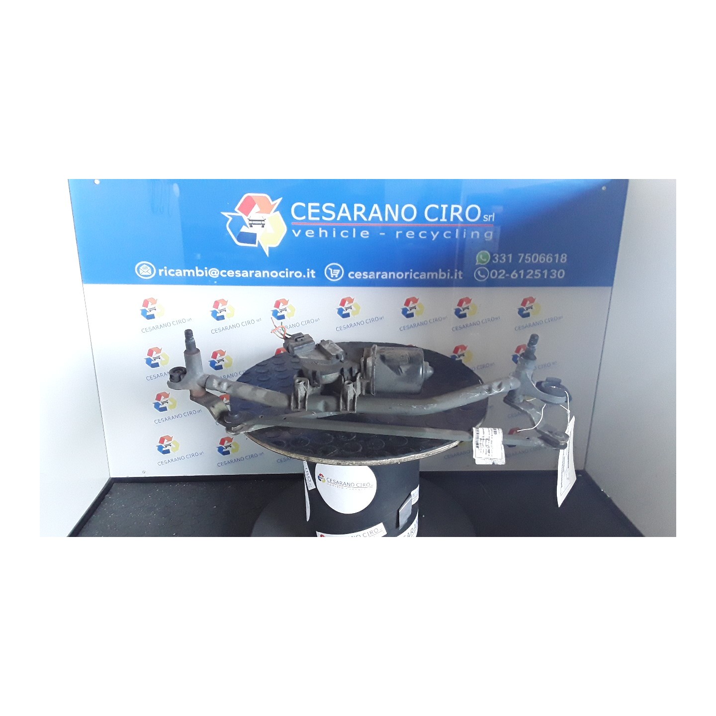 MECCANISMO TERGIPARABREZZA CON MOTORINO 038 CITROEN C3 1A SERIE (02/02-12/05) HFX 6401F4