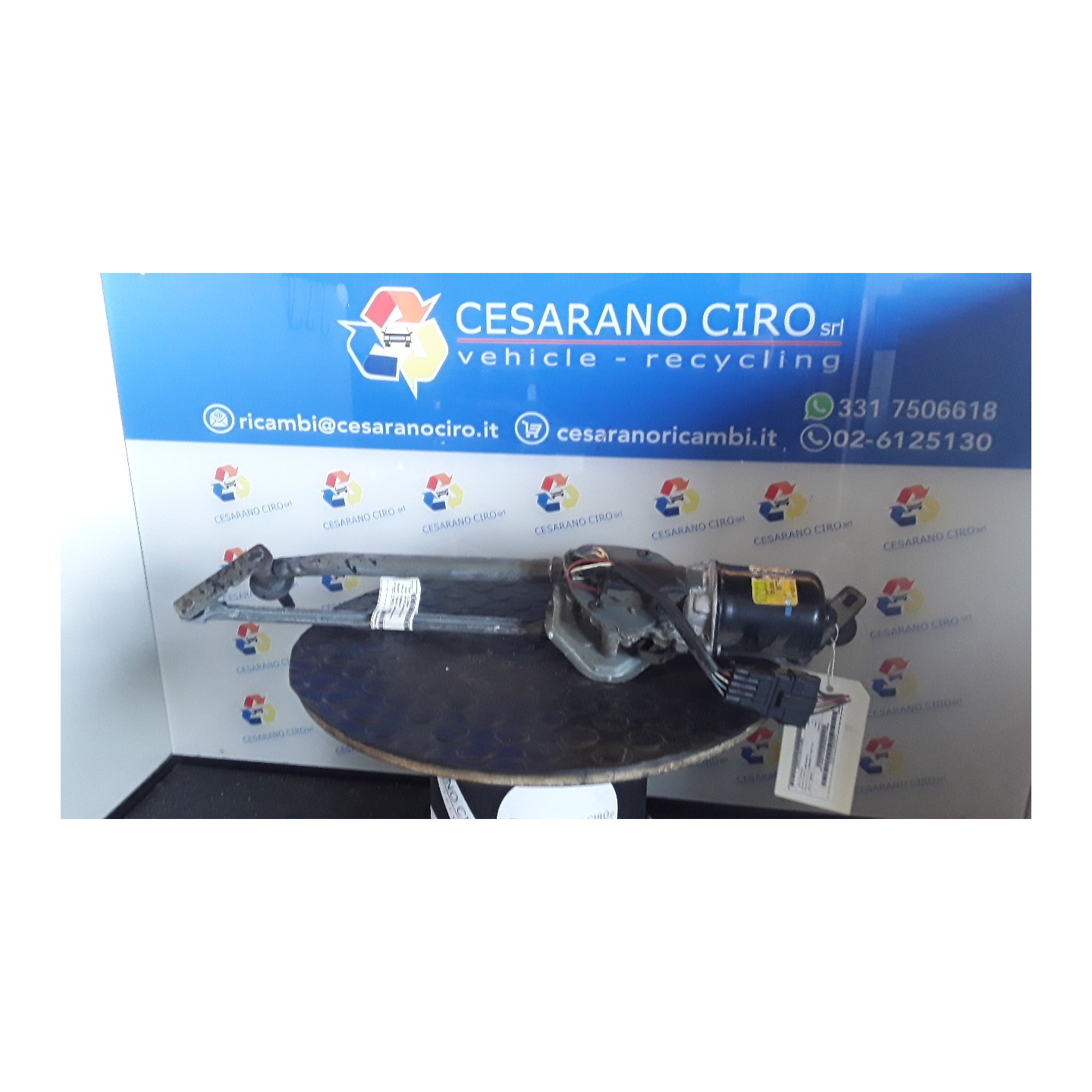 MECCANISMO TERGIPARABREZZA 043 RENAULT TRAFIC (09/06-04/10) M9RA6 7701055892