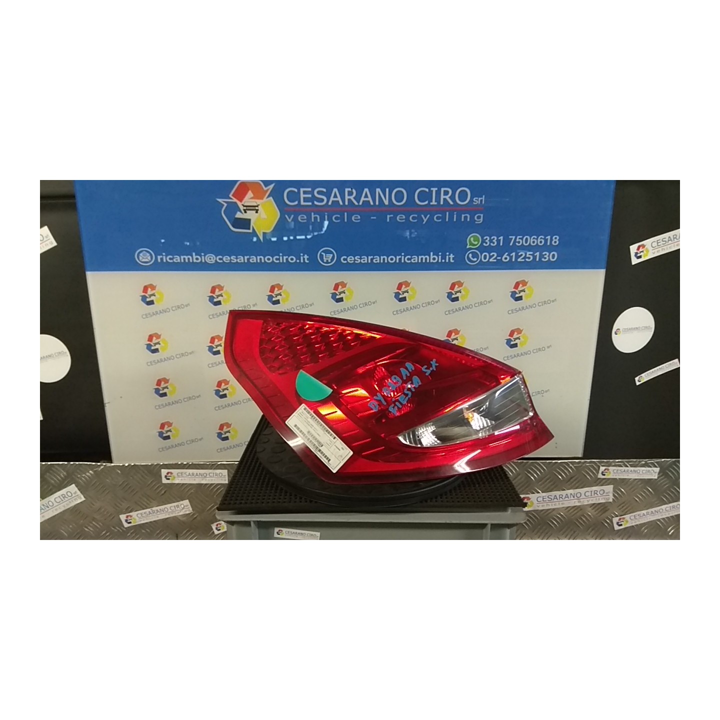 FANALE POST. SX. 098 FORD FIESTA (CB1) (09/08-10/13) RTJA 1709553
