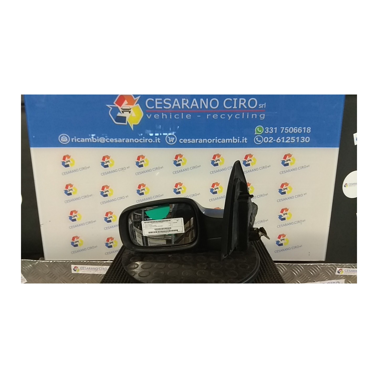 RETROVISORE EST. SX. 101 RENAULT MEGANE 2A SERIE (02/06-08/09) K4M87 7701054685