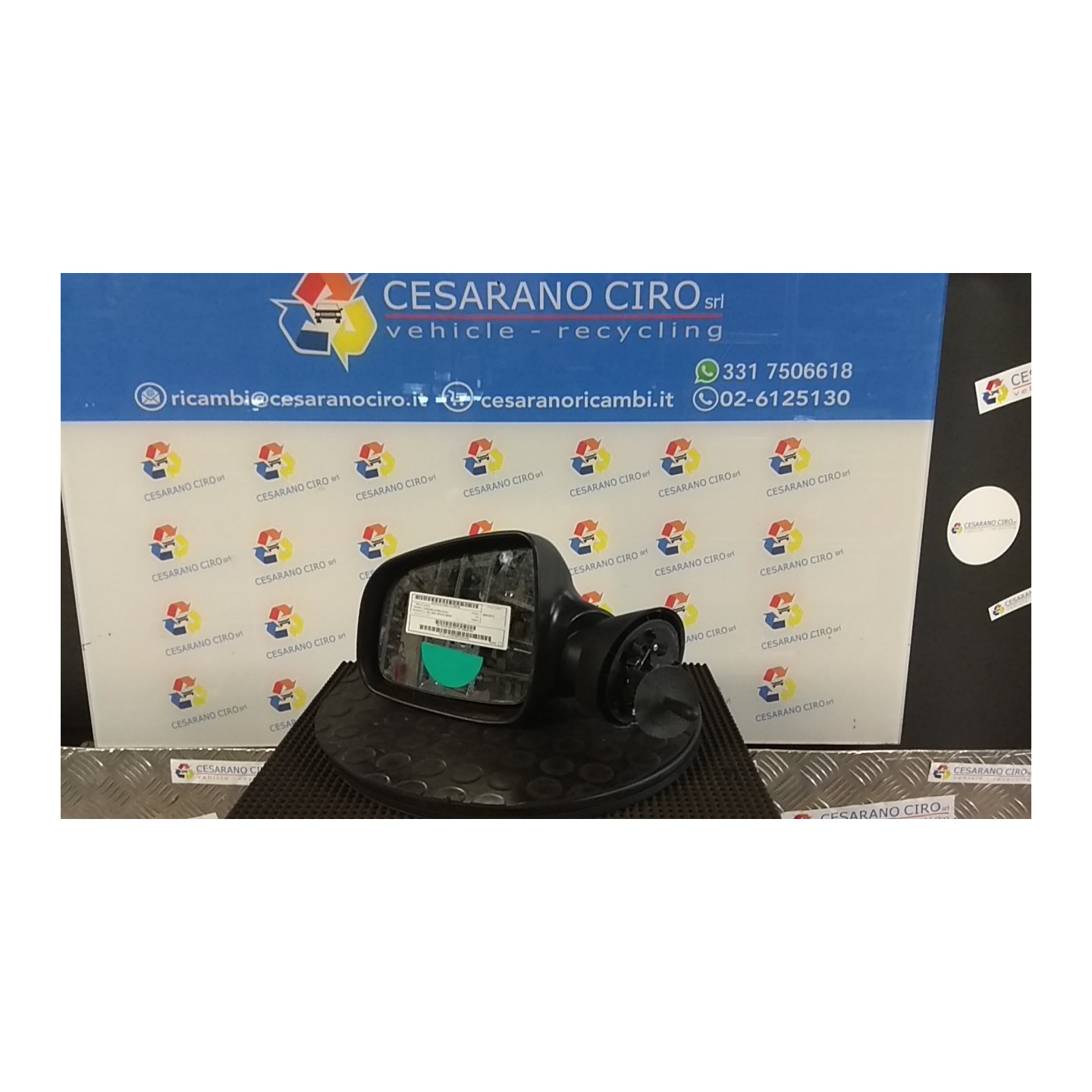 RETROVISORE EST. SX. 149 DACIA SANDERO (07/08-04/13) K7JA7 8200497484