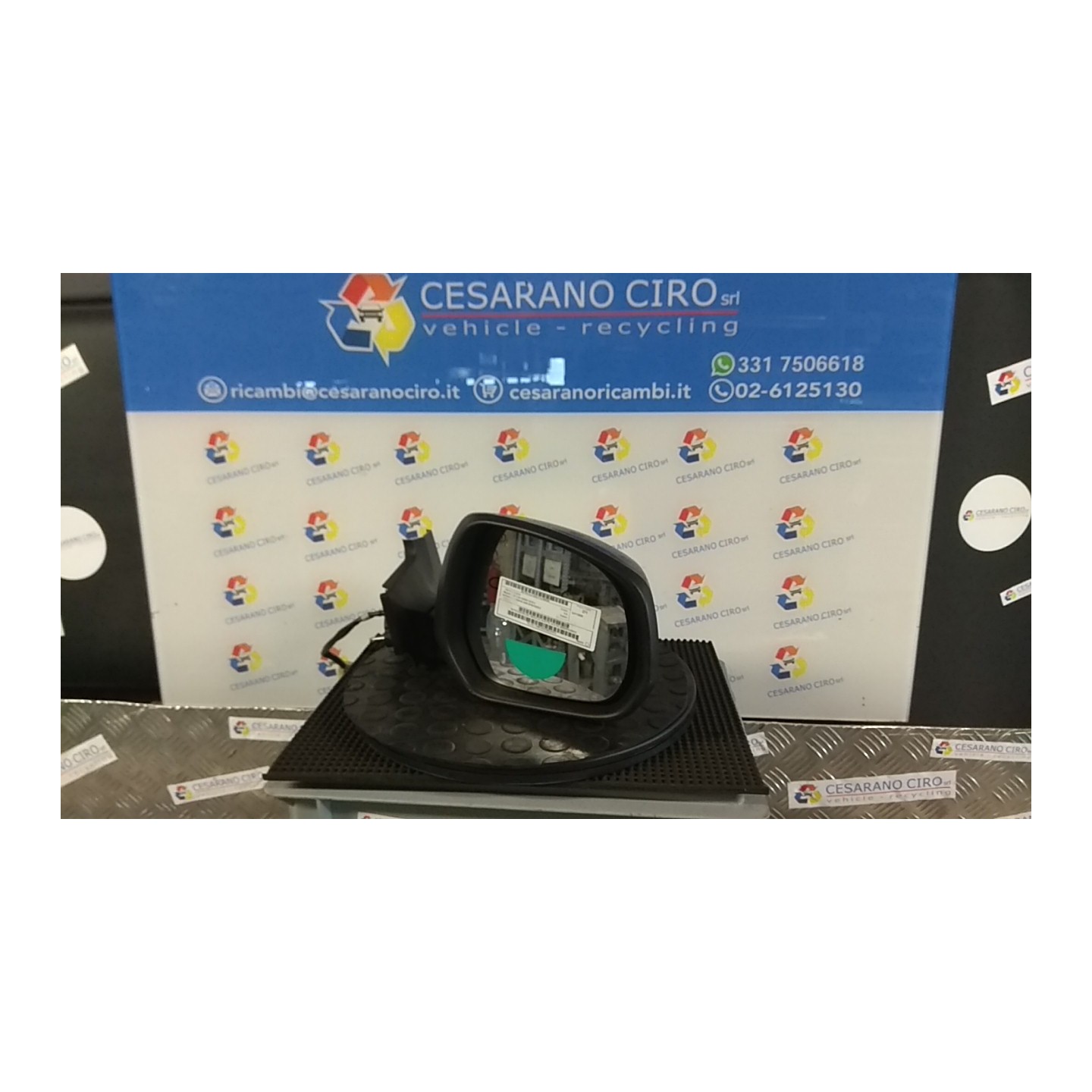 RETROVISORE EST. REGOLAZ. ELETTR. GLS DX. 320 SUZUKI SPLASH (02/08-10/15) K12B 8470151K20ZCC
