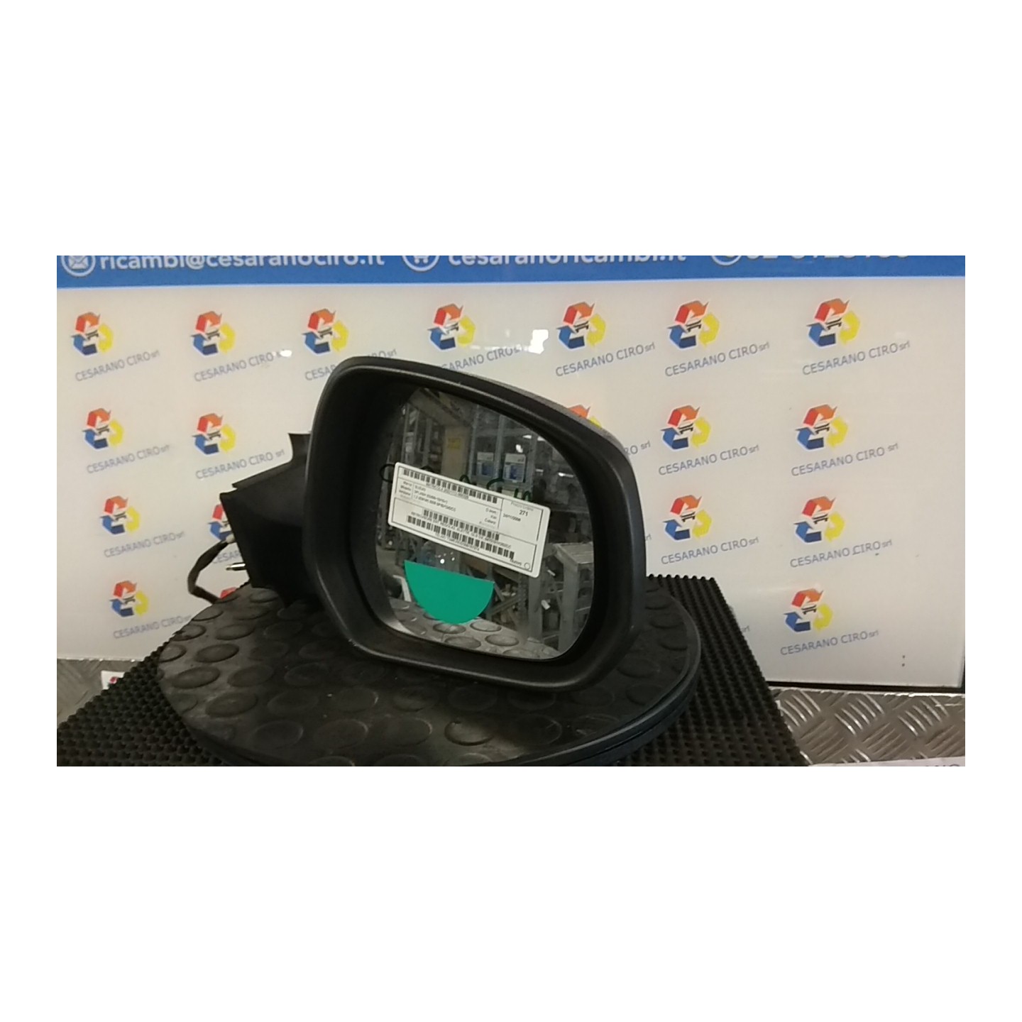 RETROVISORE EST. REGOLAZ. ELETTR. GLS DX. 320 SUZUKI SPLASH (02/08-10/15) K12B 8470151K20ZCC