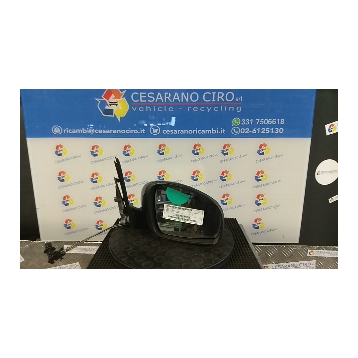 RETROVISORE EST. S/CALOTTA DX. 325 SKODA ROOMSTER (5J) (07/06-12/10) BZG 5J1857508