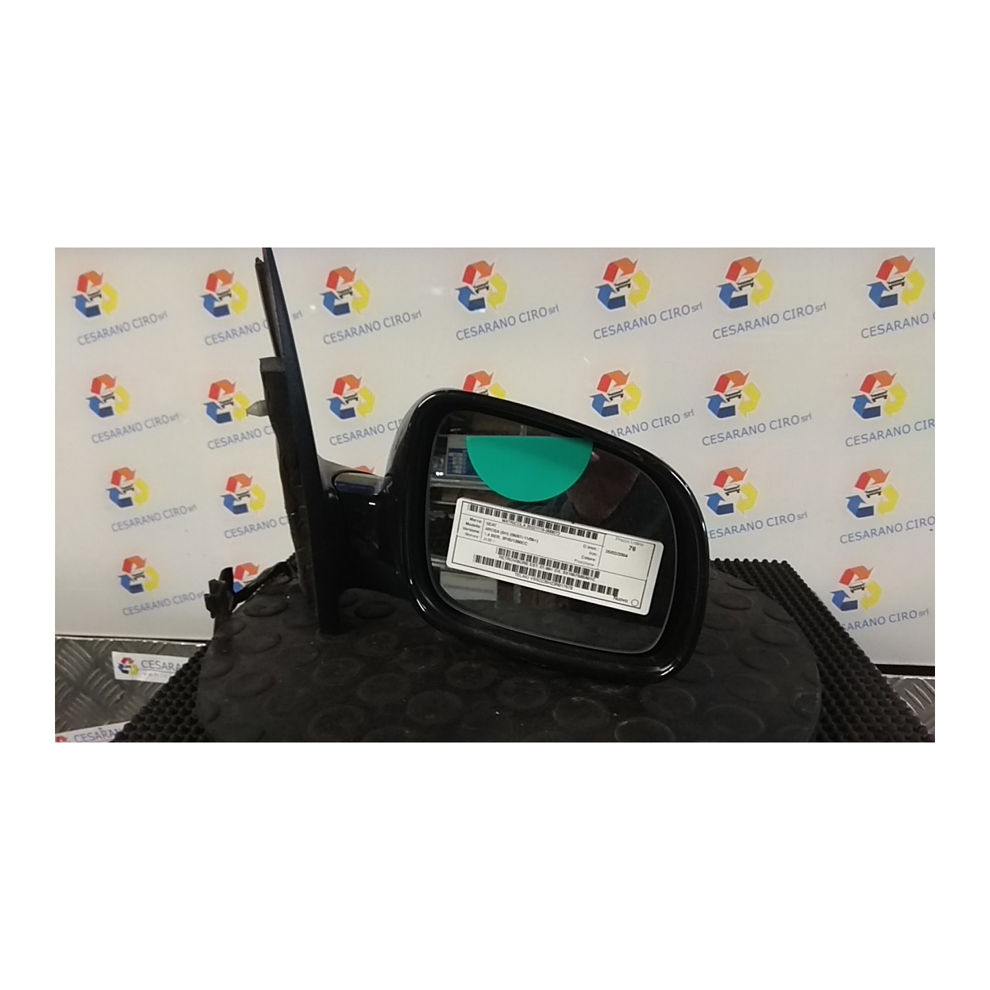 RETROVISORE EST. 01-98 DX. 072 SEAT AROSA (6H) (06/97-11/05) AUB 6X1857508A01C
