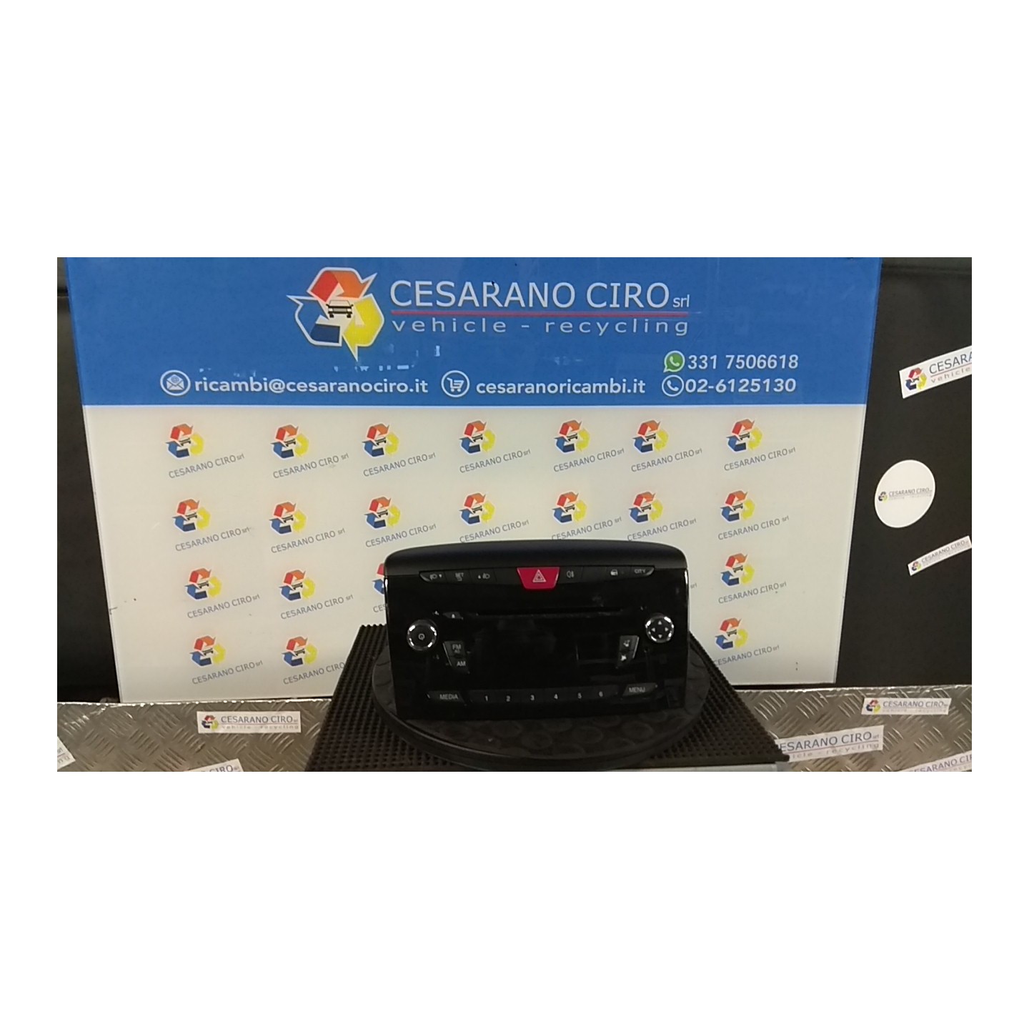 AUTORADIO P/AUTORADIO/START&STOP 079 LANCIA YPSILON (TK) (04/11-06/16) 169A4000 735576744