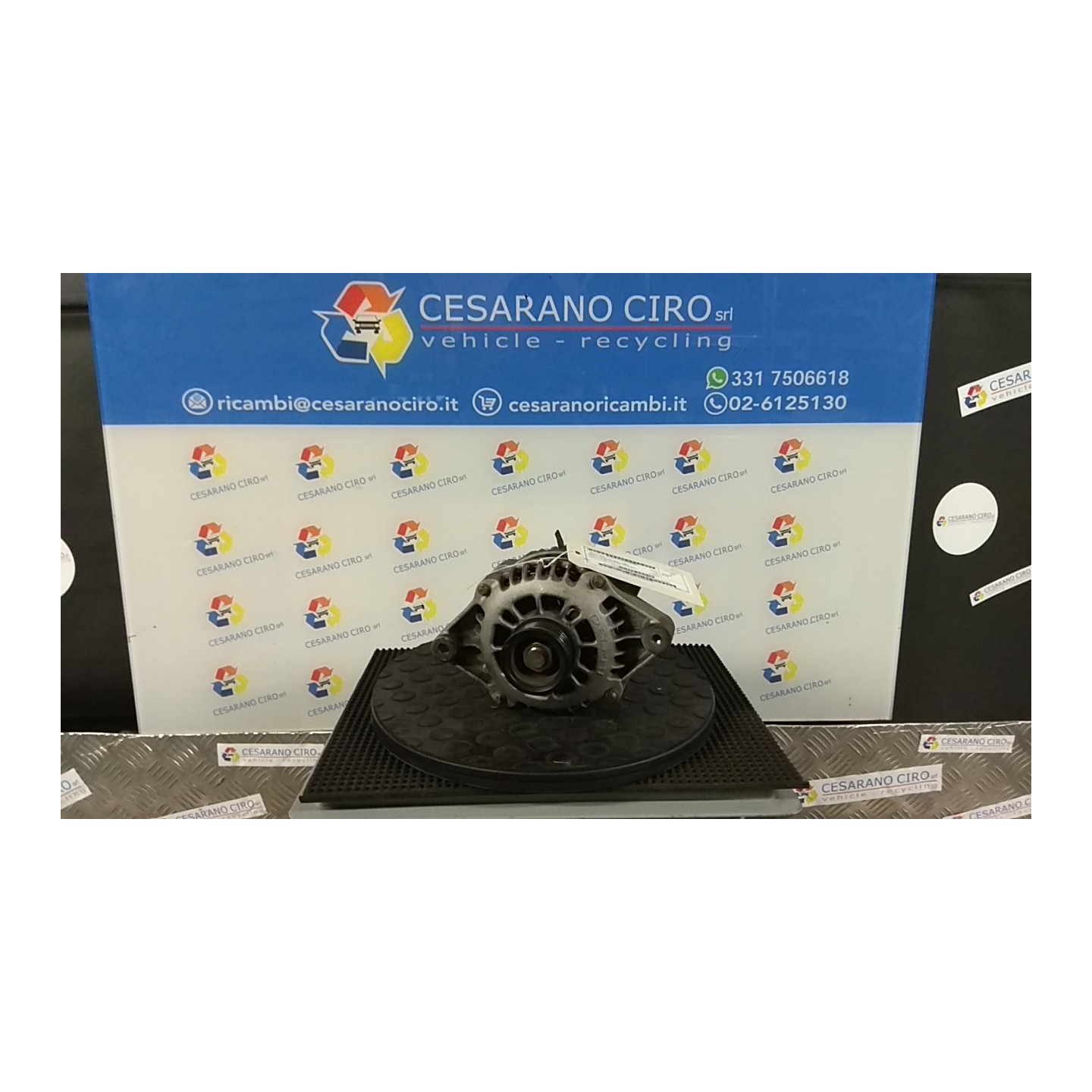 ALTERNATORE 12V 100AMP DELCO-REMBY ROTAZ. 090 OPEL ASTRA (T92) (09/91-10/98) X16XEL 93175815