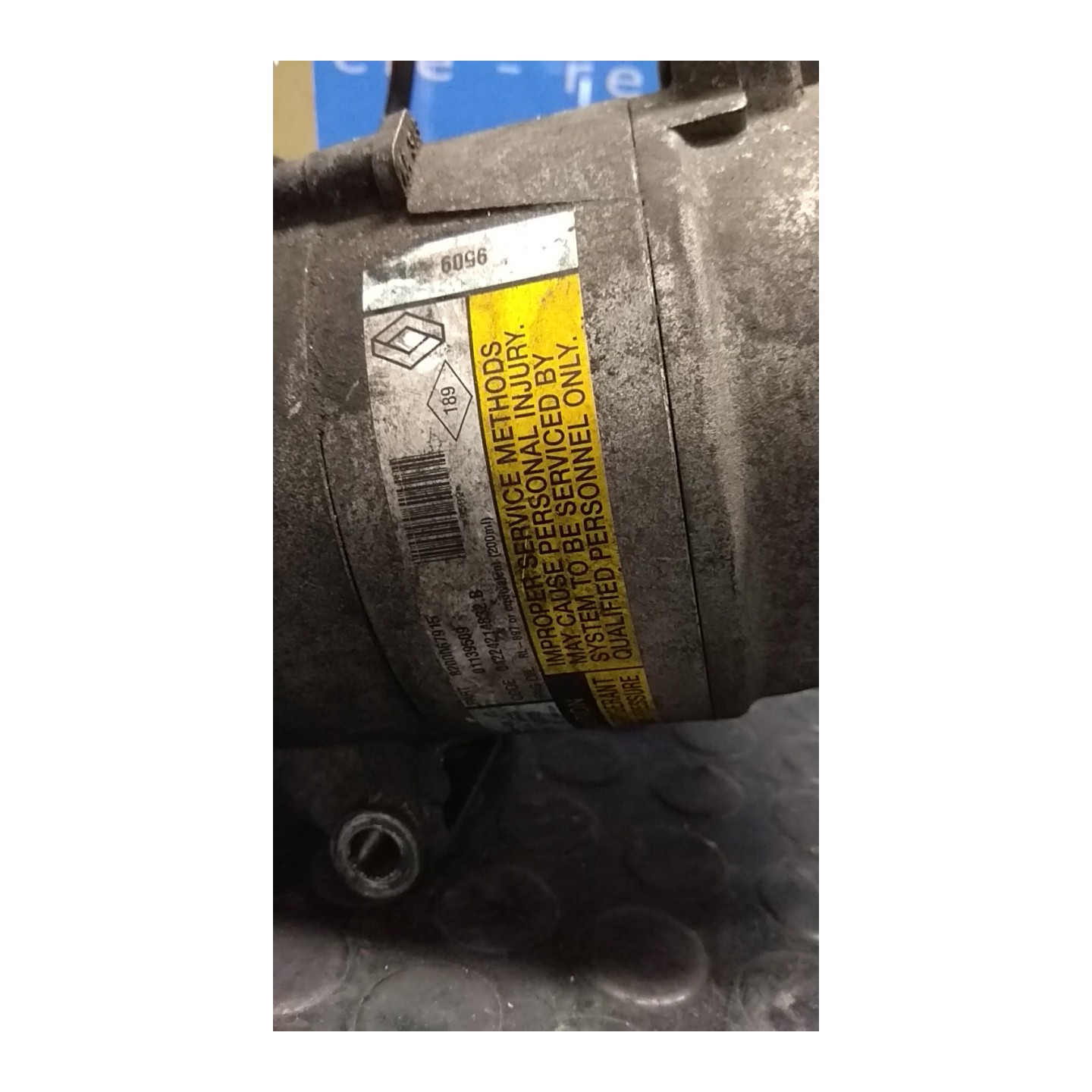 COMPRESSORE A/C 10/04 039 RENAULT ESPACE 3A SERIE (11/02-04/06) G9TJ7 8200677870