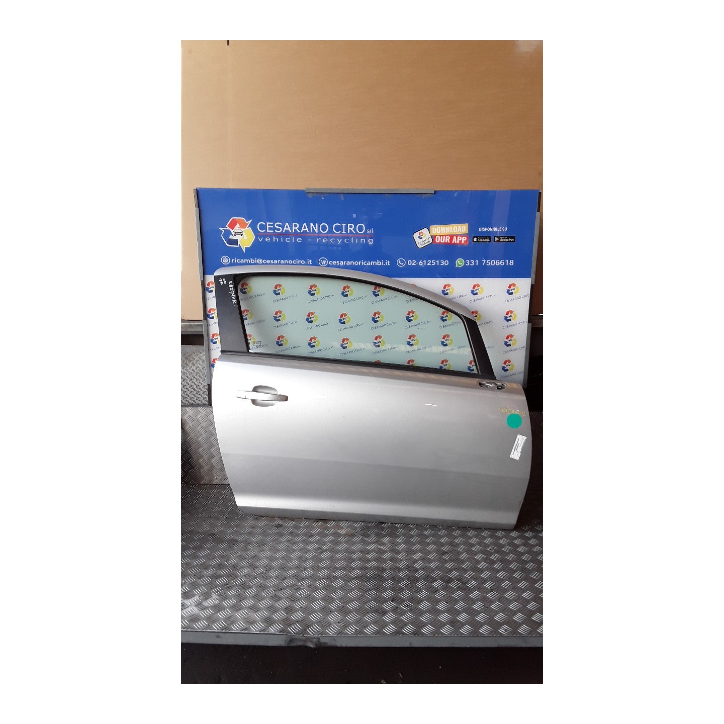 PORTA ANT. DX. 107 OPEL CORSA (S07) (07/06-02/11) Z12XEP 93191127