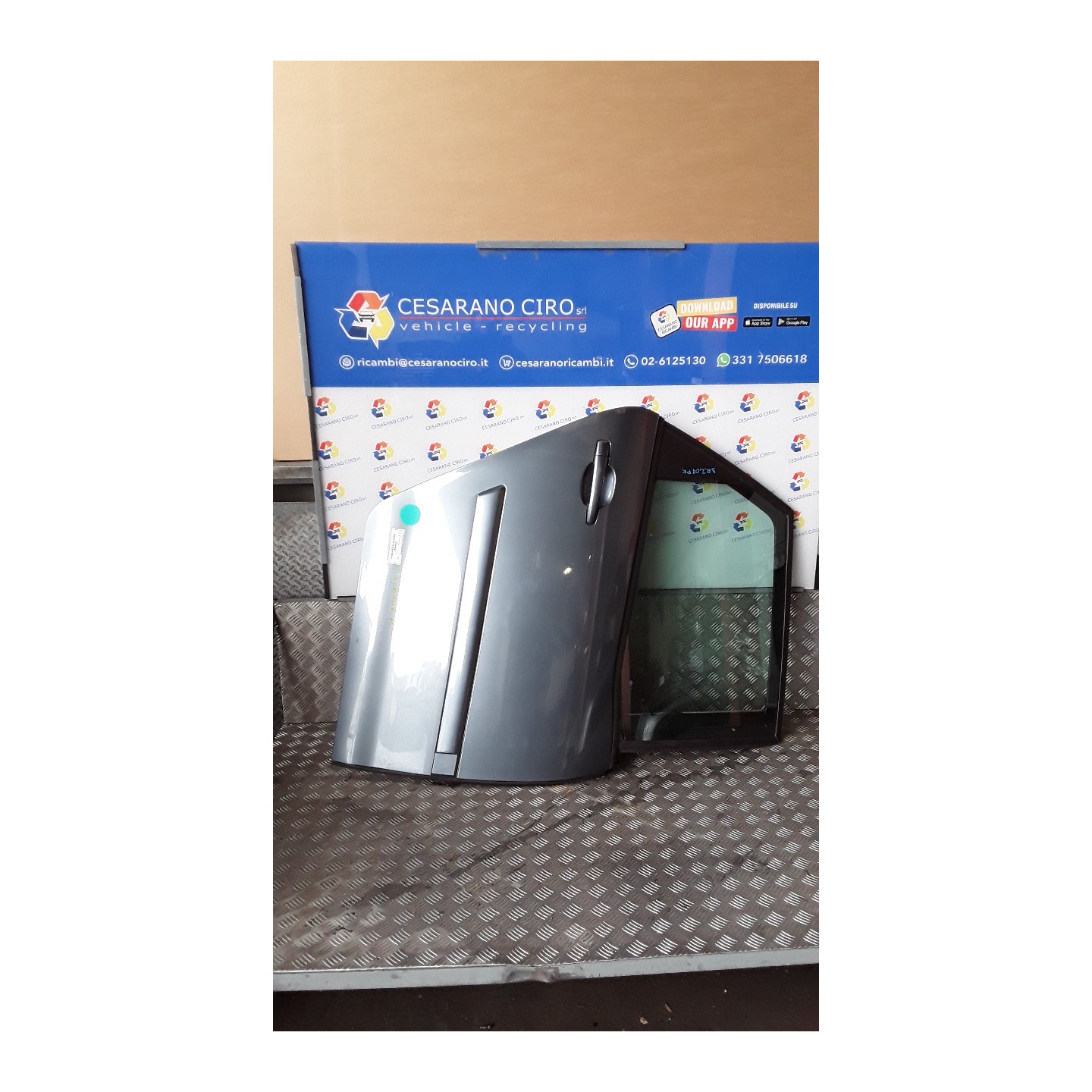PORTA POST. DX. 135 CITROEN C4 PICASSO (09/06-08/13) 9HZ 9008P7