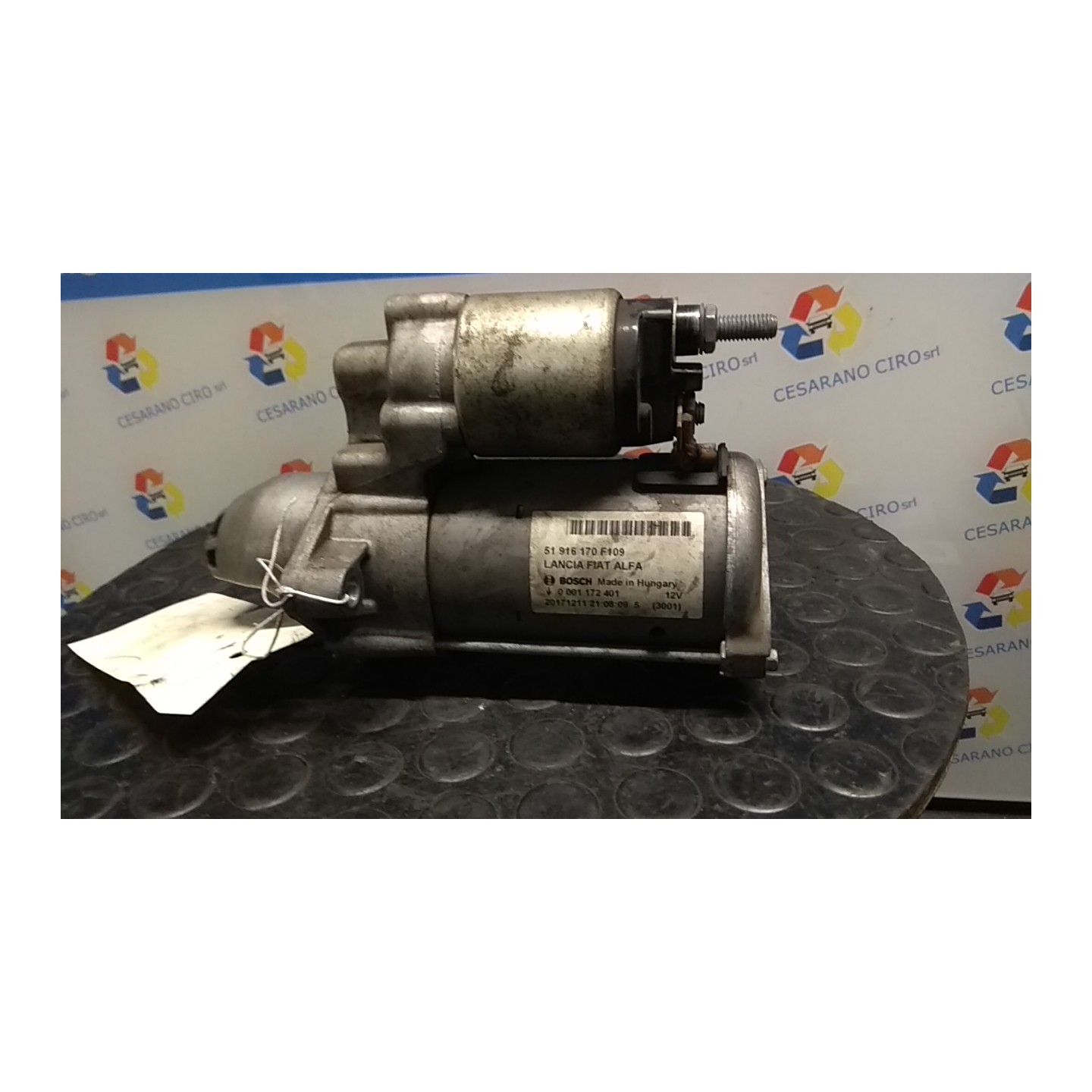 MOTORINO AVVIAMENTO 143 FIAT PANDA (4Q) (05/16-) 312B1000 51916170