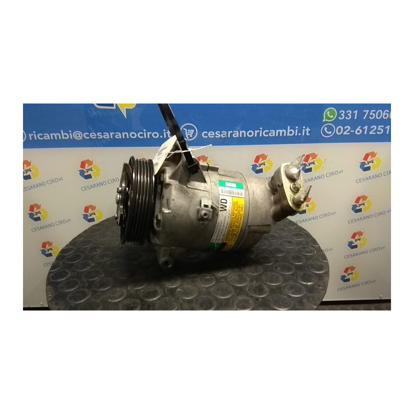 COMPRESSORE A/C 067 OPEL ASTRA (A04) (01/04-03/11) Z16XEP 93168627