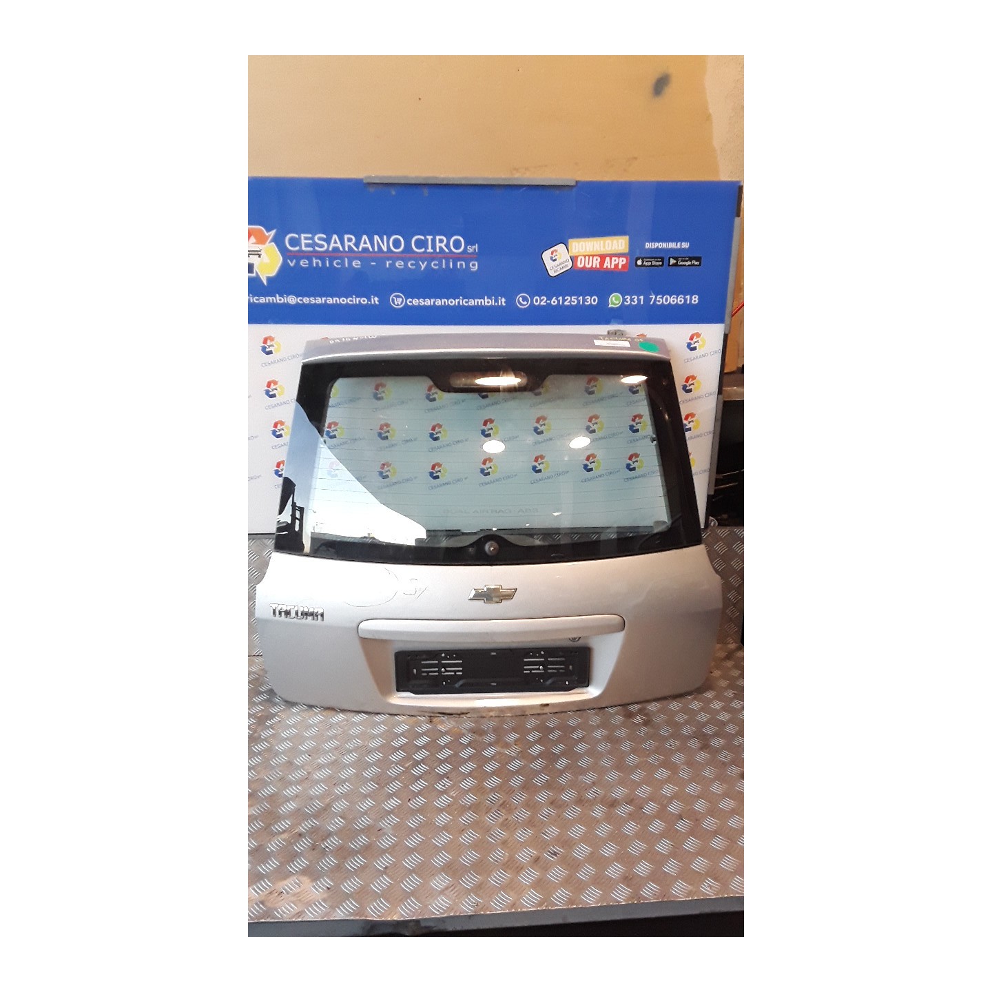 PORTELLO POST. 074 CHEVROLET (DAEWOO) TACUMA (U100) (01/05-07/10) A16DMS 96459462