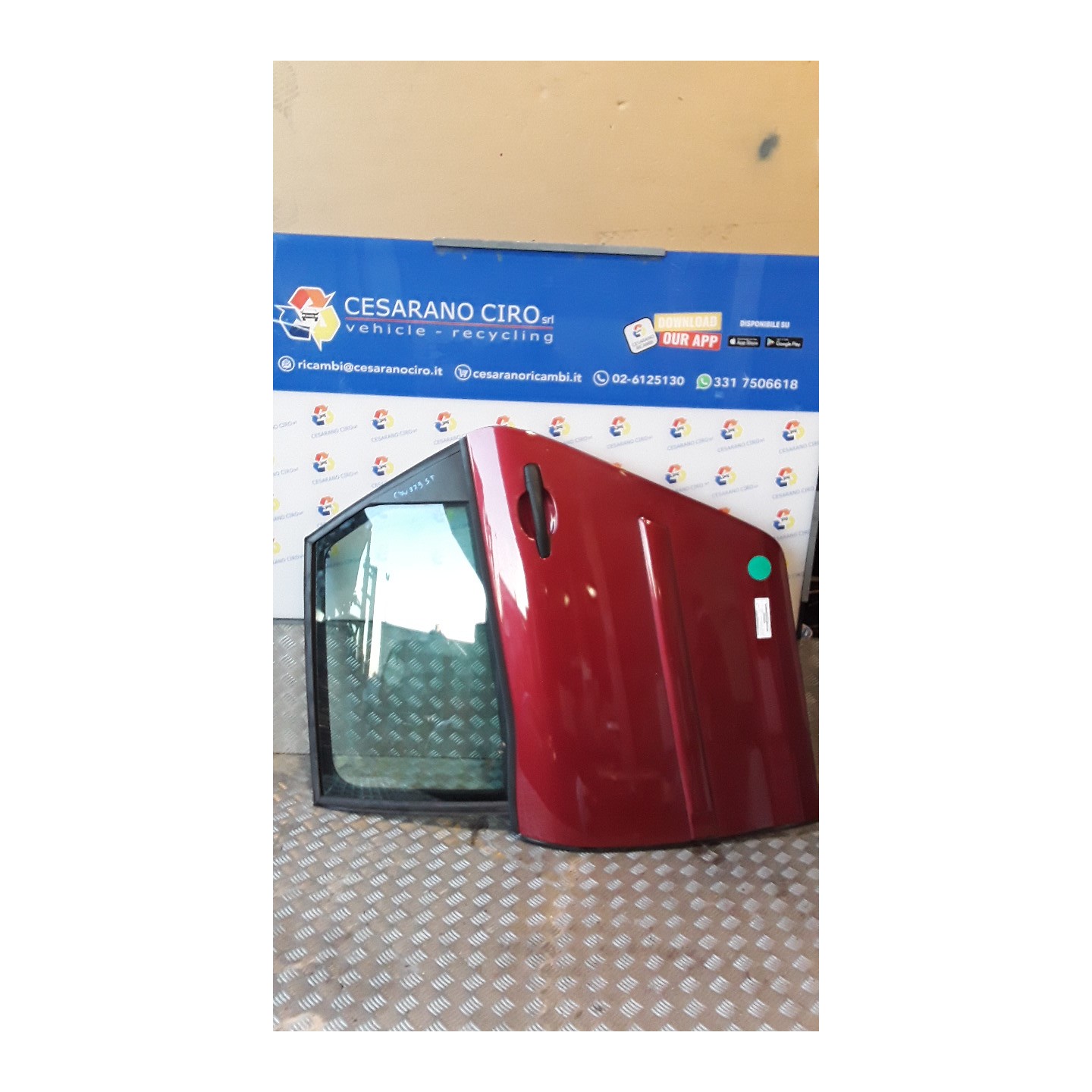 PORTA POST. SX. 085 CITROEN C4 PICASSO (09/06-08/13) RHJ 9006K4
