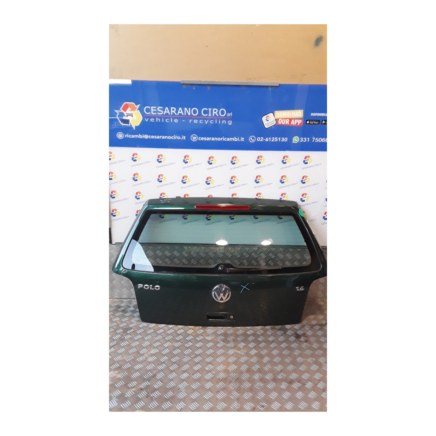 PORTELLO POST. 089 VOLKSWAGEN POLO 3A SERIE (11/94-09/01) AEE 6K0827025B
