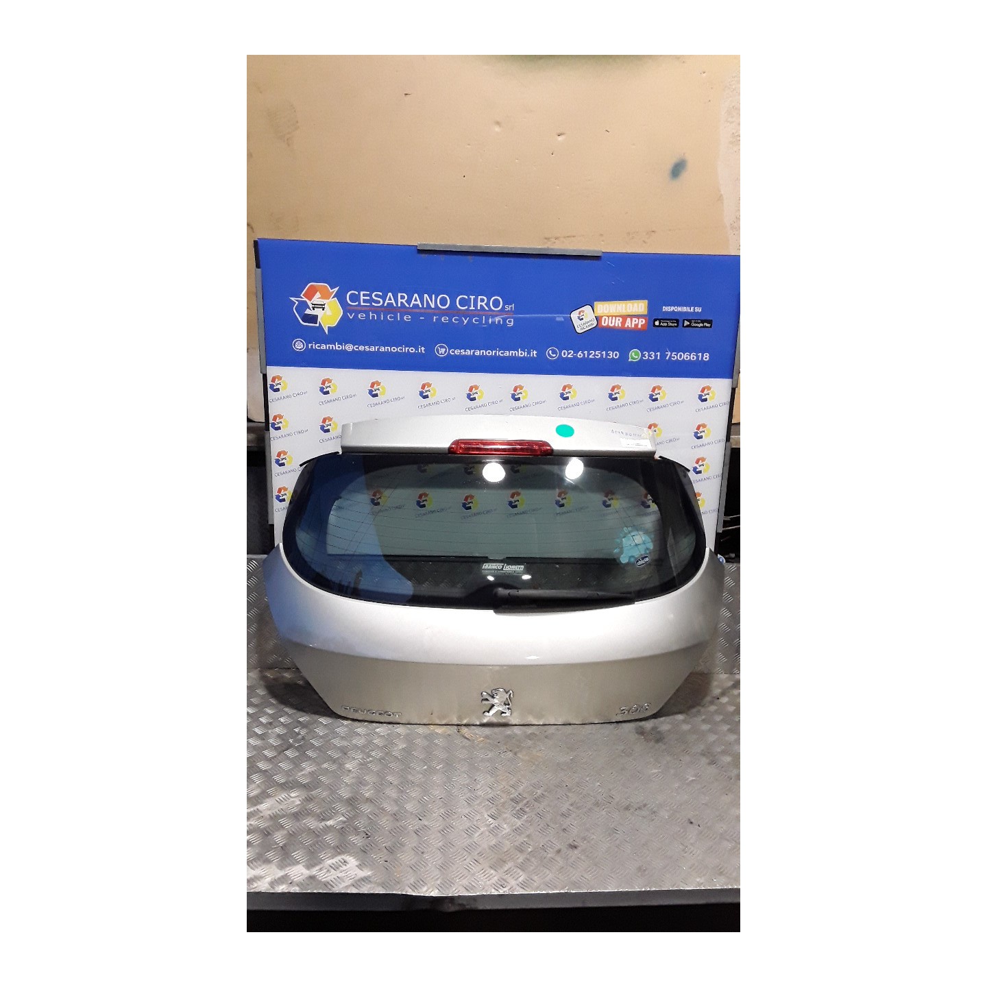 PORTELLO POST. 096 PEUGEOT 308 (08/07-03/14) 9HZ 8701Y3