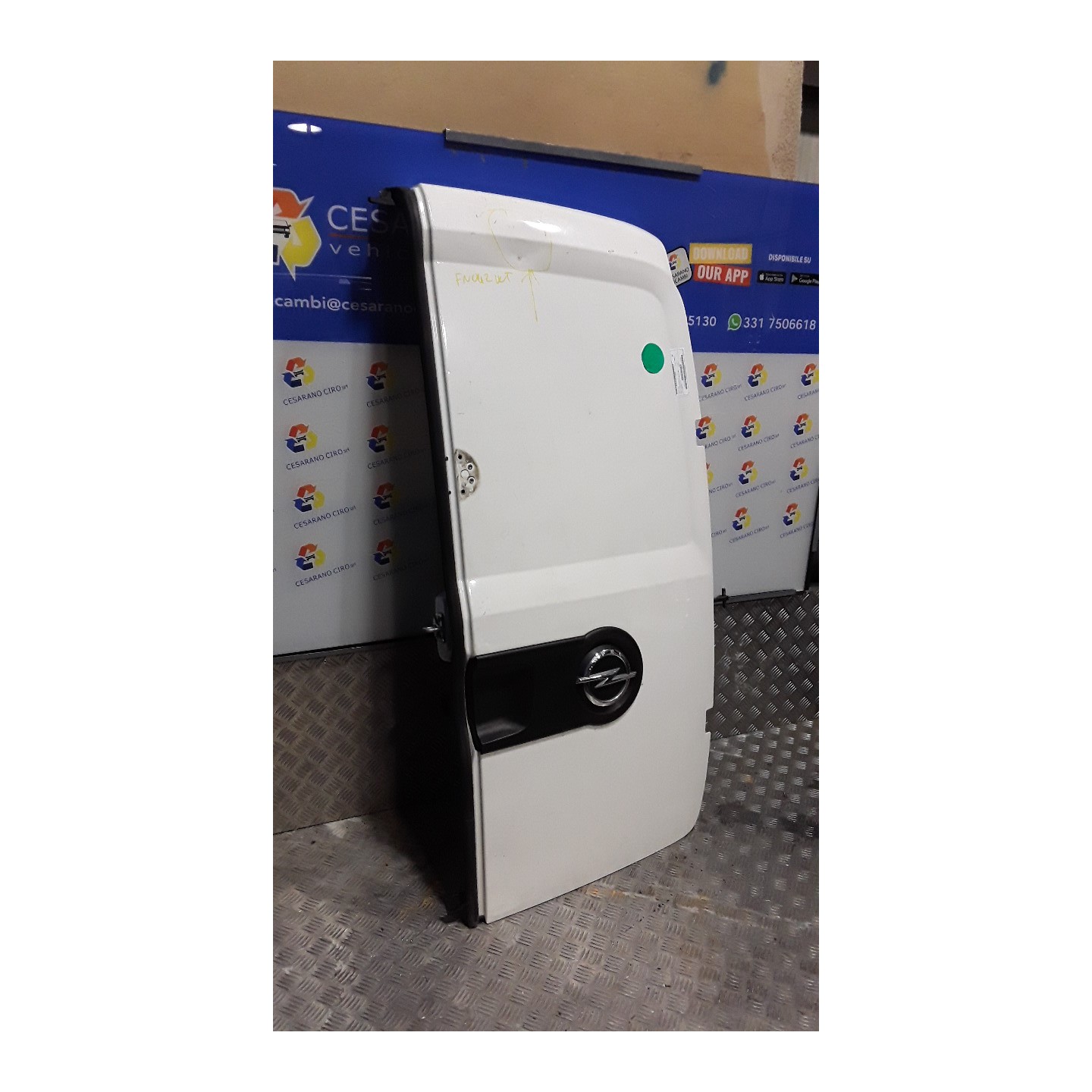 PORTA CARICO POST. A BATTENTE LAMIERATO DX. 099 OPEL COMBO (01/12-04/19) 263A8000 95519553