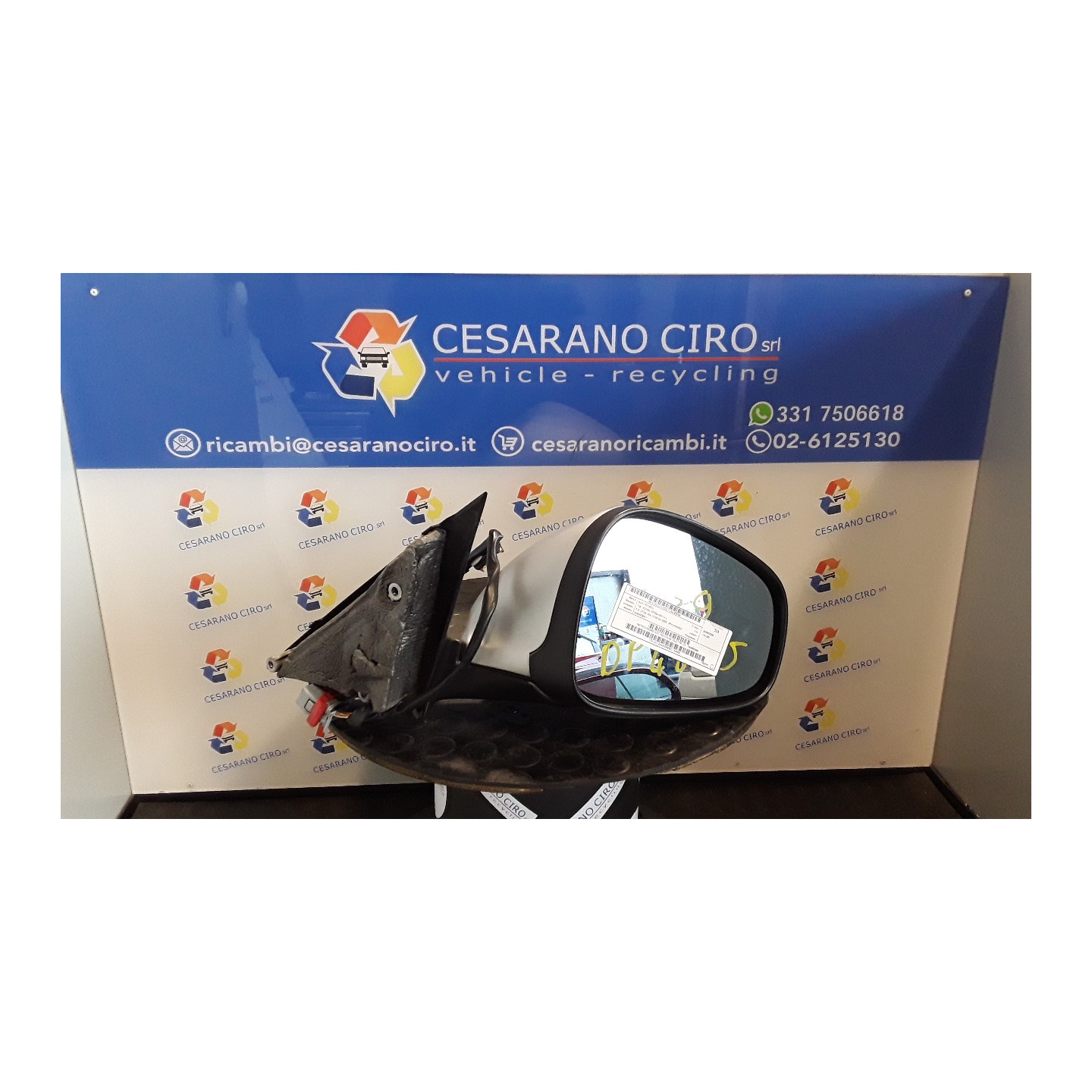 RETROVISORE EST. REGOLAZ. ELETTR. DX. 009 ALFA ROMEO 159 (X3/X9) (07/05-06/13) 939A2000 156080859