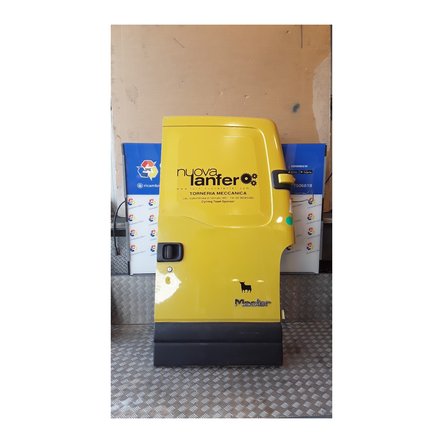 PORTA CARICO POST. A BATTENTE DX 067 RENAULT MASTER 2 SERIE S8UW7 NB2177000062003391999999DX