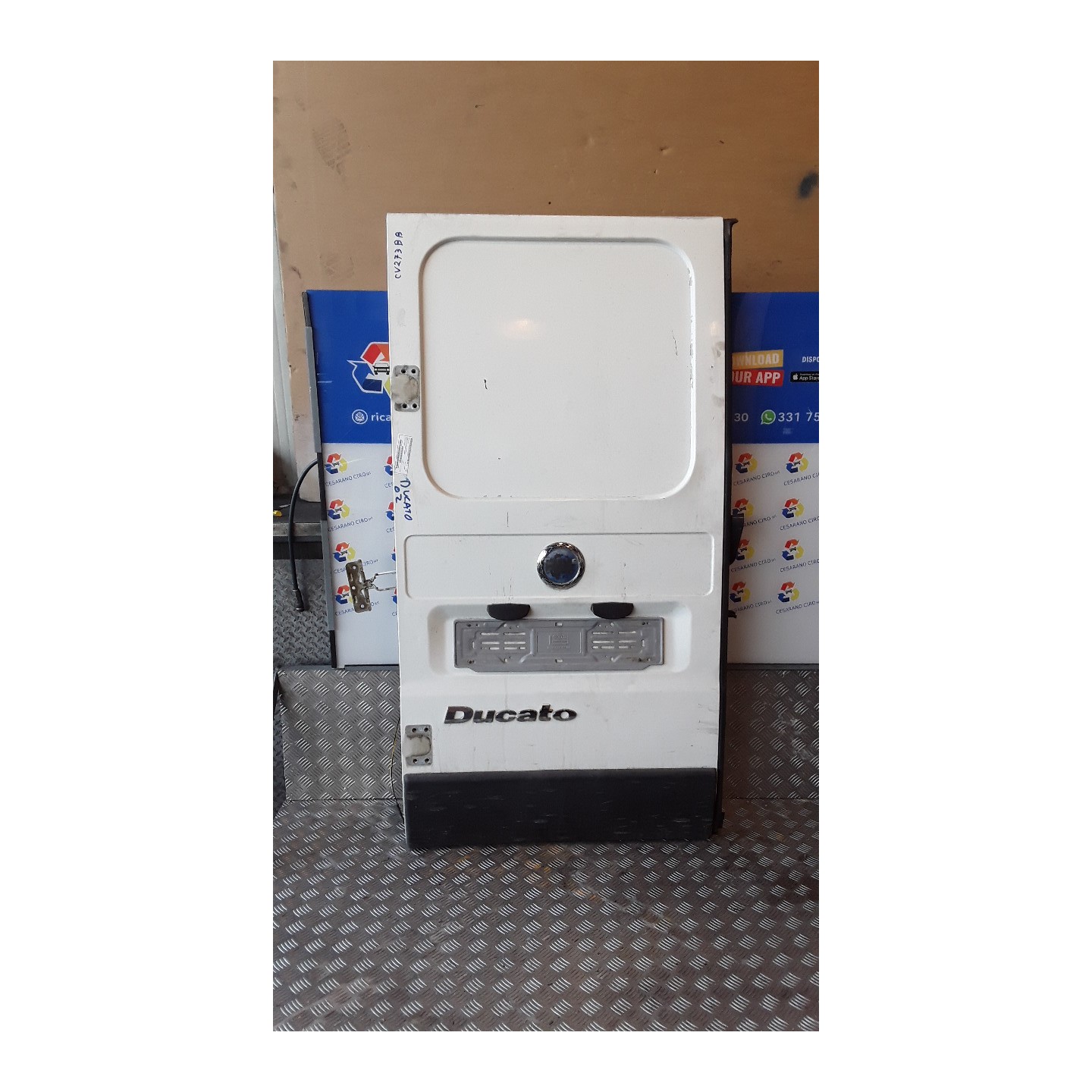 PORTA CARICO POST. A BATTENTE 2BATT.270-1900 SX. 071 FIAT DUCATO (2E) (02/02-06/06) F1AE0481C 1331485080
