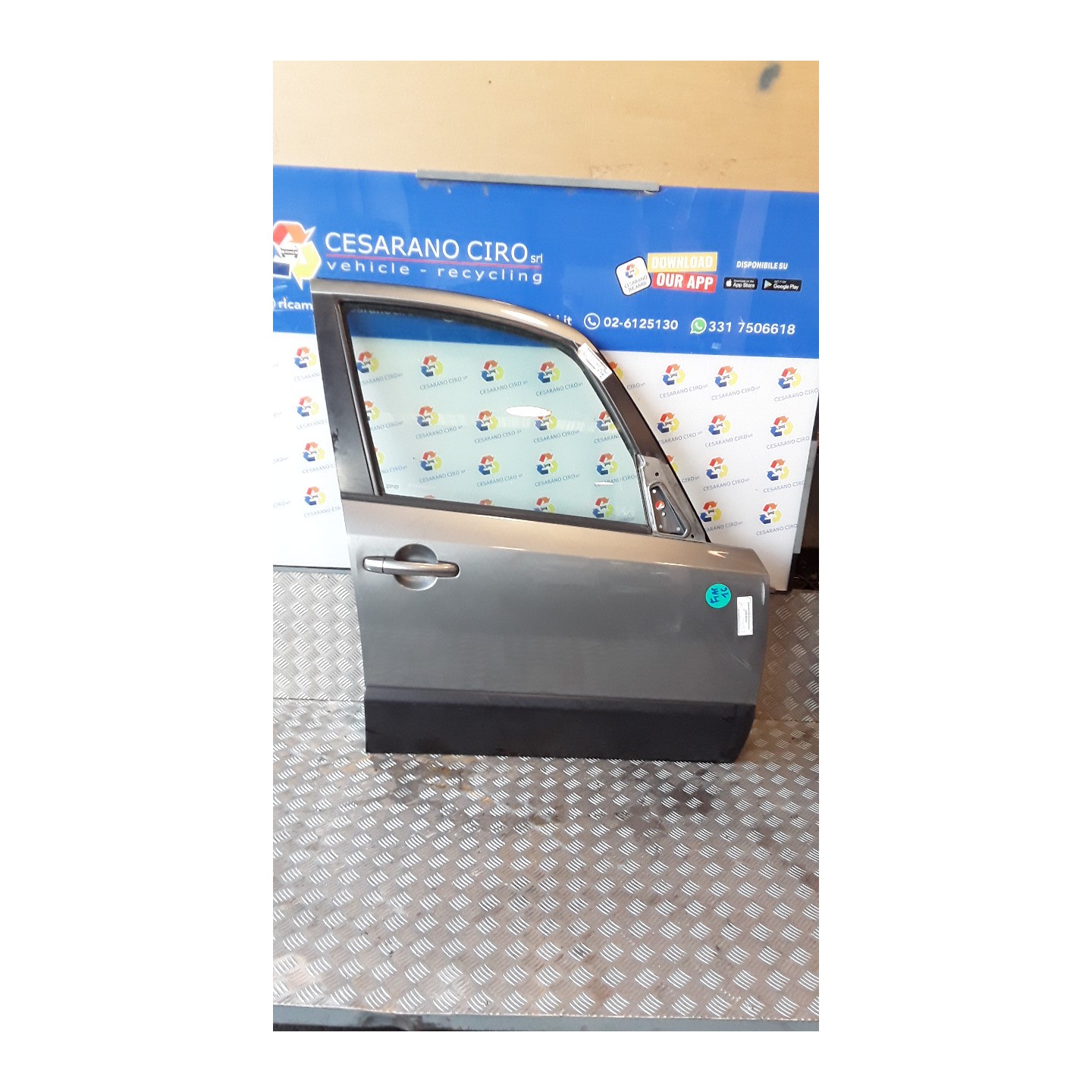 PORTA ANT. DX. 086 FIAT SEDICI (3B) (02/06-11/11) D19AA 71743026