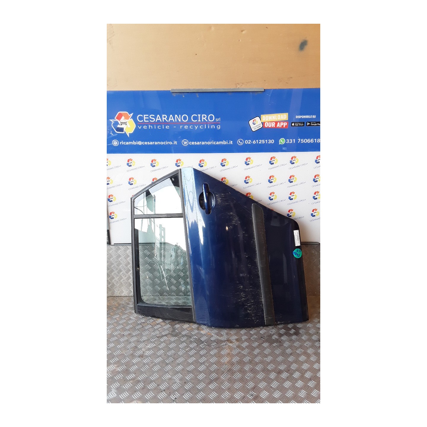 PORTA POST. SX. 087 SKODA FABIA (54) (04/07-03/15) CGP 5J6833051