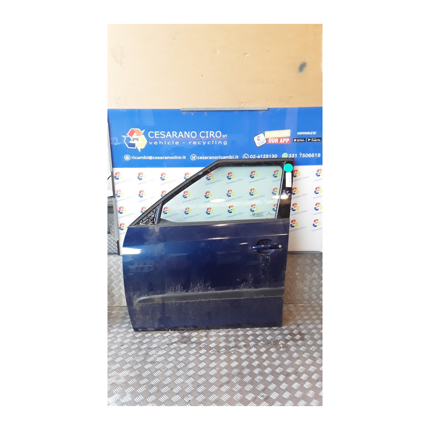 PORTA ANT. SX. 088 SKODA FABIA (54) (04/07-03/15) CGP 5J6831051
