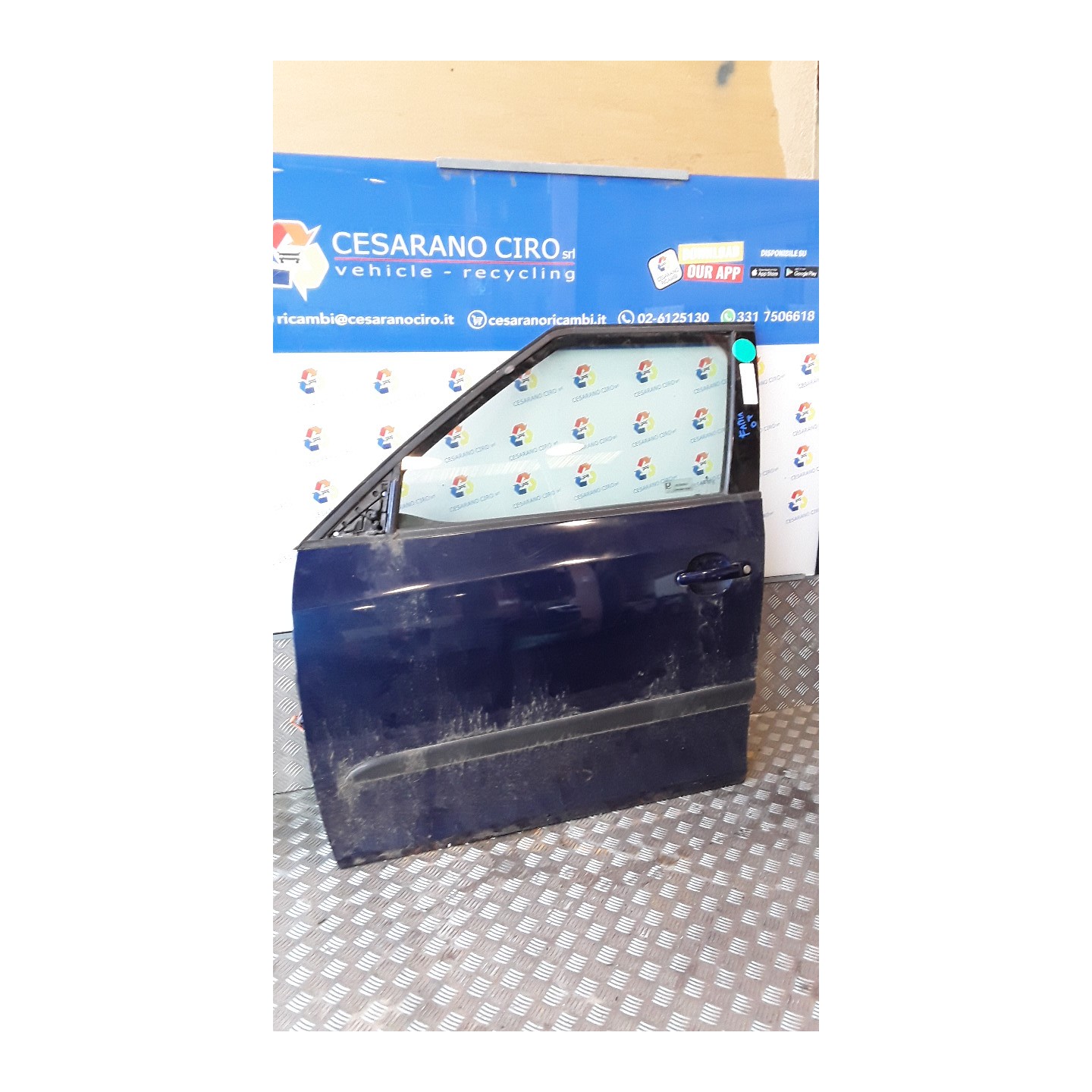 PORTA ANT. SX. 088 SKODA FABIA (54) (04/07-03/15) CGP 5J6831051