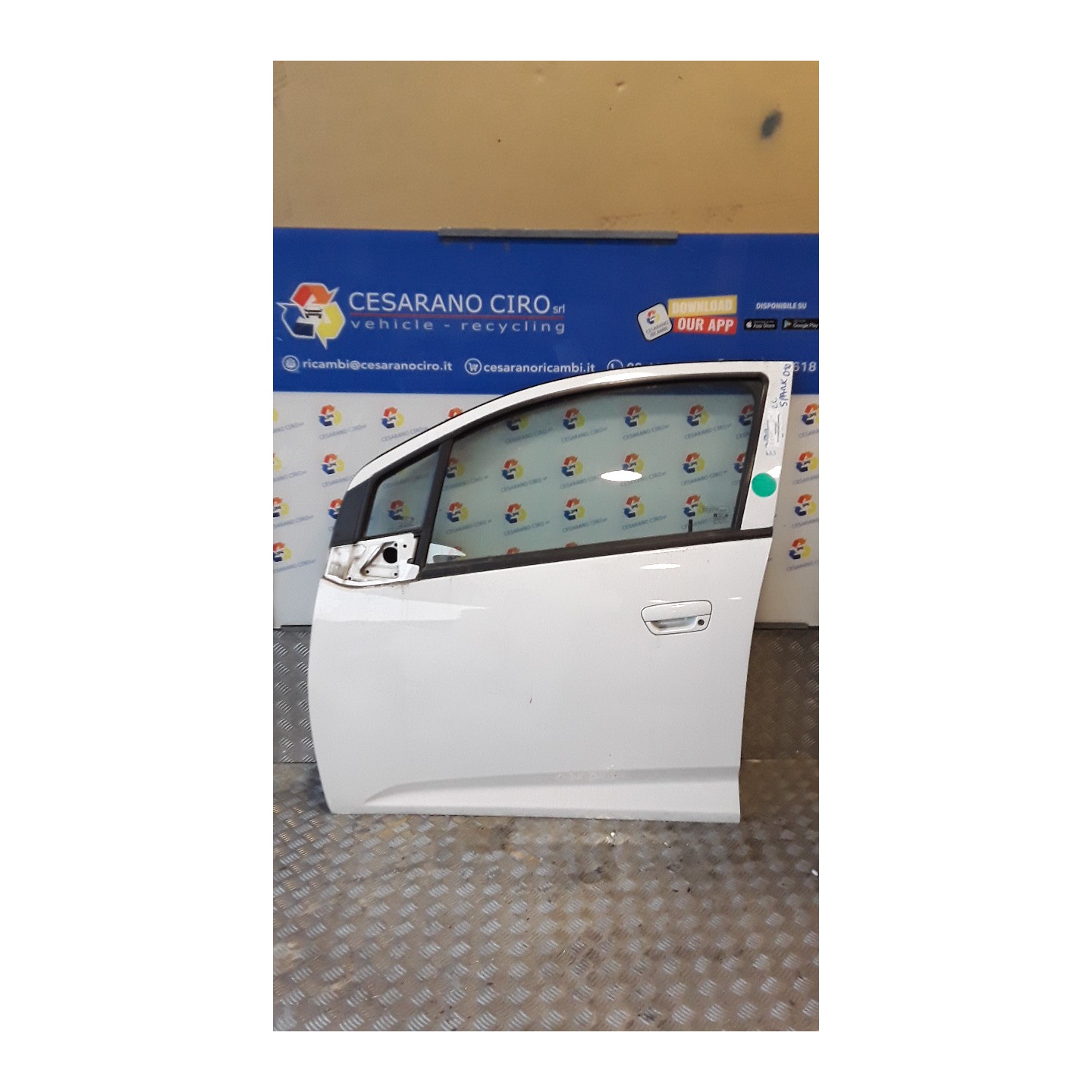 PORTA ANT. SX. 112 CHEVROLET (DAEWOO) SPARK (M300) (01/10-12/15) B10D1 95954843