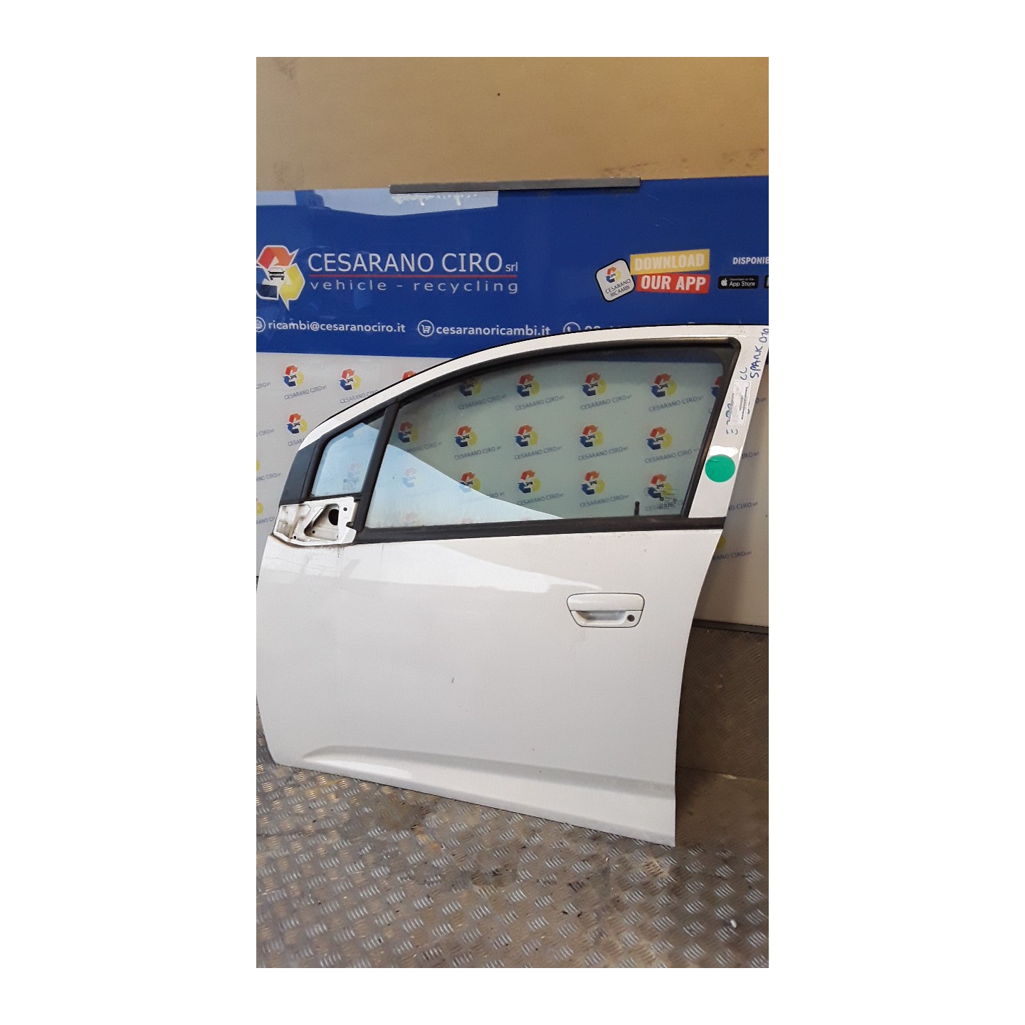 PORTA ANT. SX. 112 CHEVROLET (DAEWOO) SPARK (M300) (01/10-12/15) B10D1 95954843