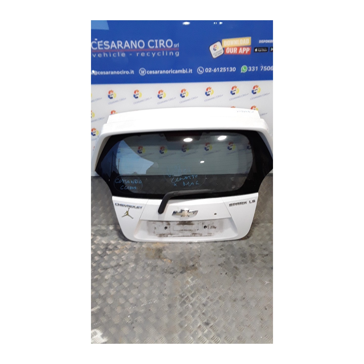 PORTELLO POST. 116 CHEVROLET (DAEWOO) SPARK (M300) (01/10-12/15) B10D1 96688548