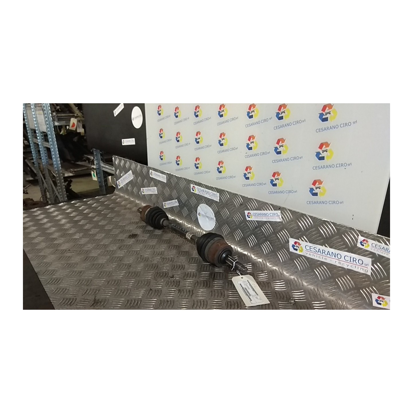 SEMIALBERO ANT. COMPL. SX. 088 OPEL CORSA (S07) (07/06-02/11) Z14XEP 13149830