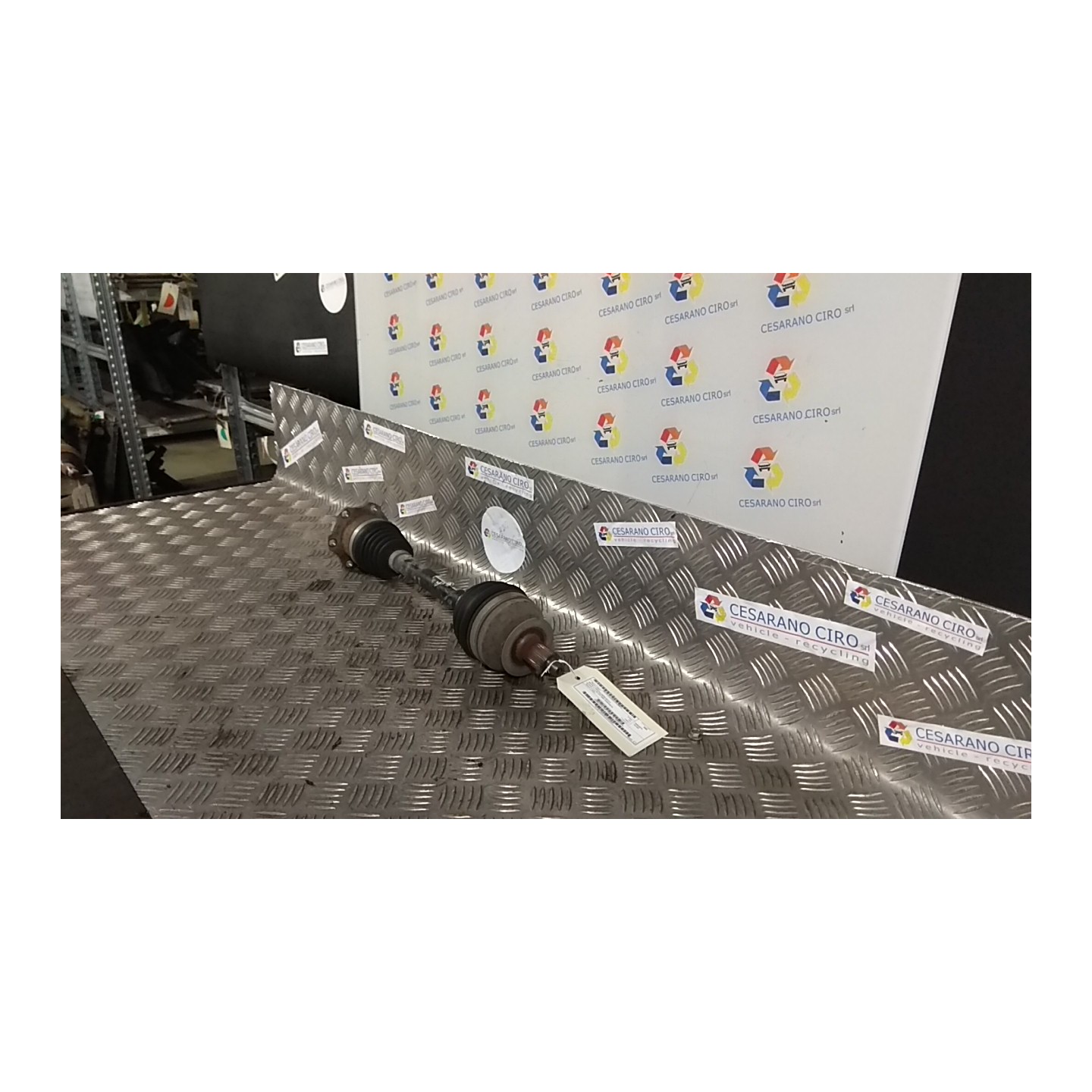 SEMIALBERO ANT. COMPL. SX. 013 SEAT IBIZA (6J) (05/08-03/13) BMS 6R0407761E