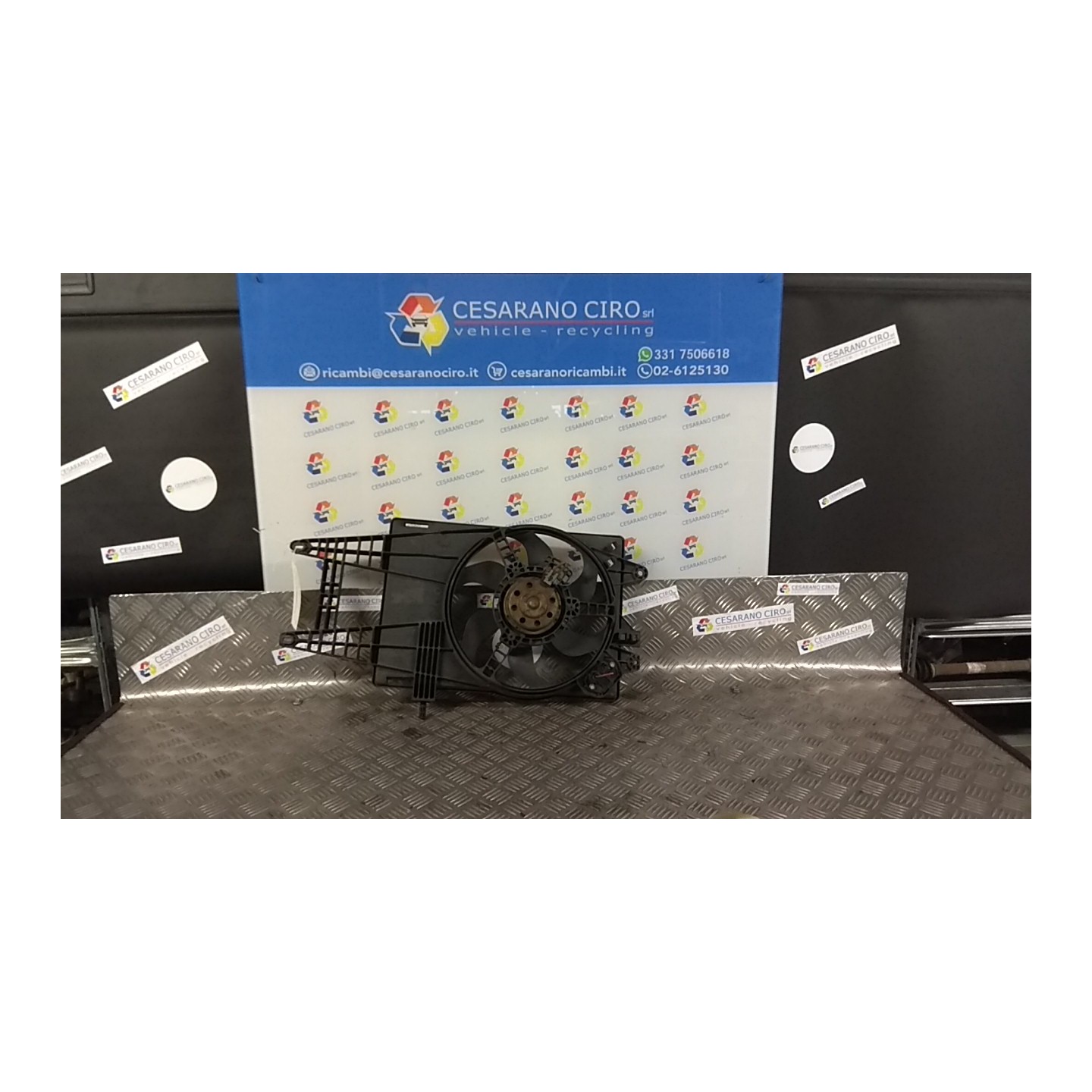 CONVOGLIATORE ARIA C/ELETTROVENTOLA A/C 015 LANCIA MUSA (TG) (07/04-06/08) 843A1000 51738688