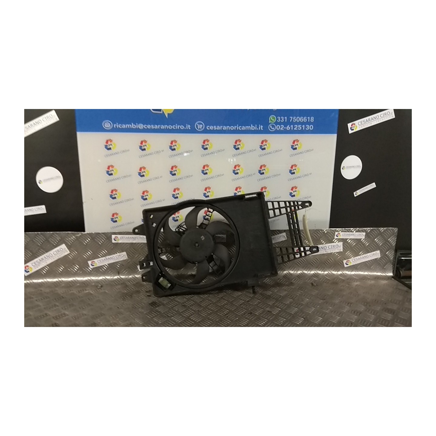 CONVOGLIATORE ARIA C/ELETTROVENTOLA A/C 015 LANCIA MUSA (TG) (07/04-06/08) 843A1000 51738688