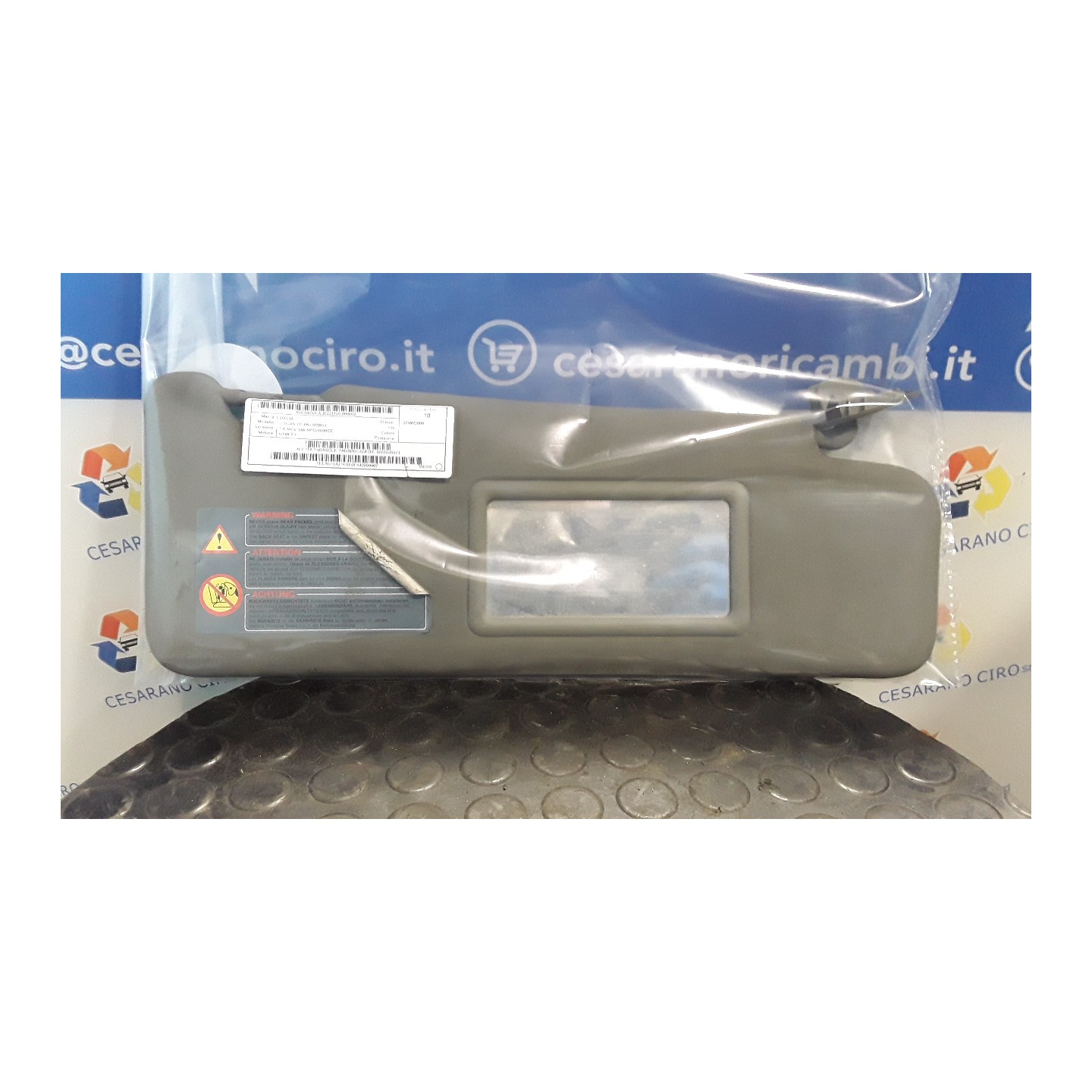 ALETTA PARASOLE PARABREZZA DX. 003 DACIA LOGAN (11/05-10/08) K7MF7 6001546871