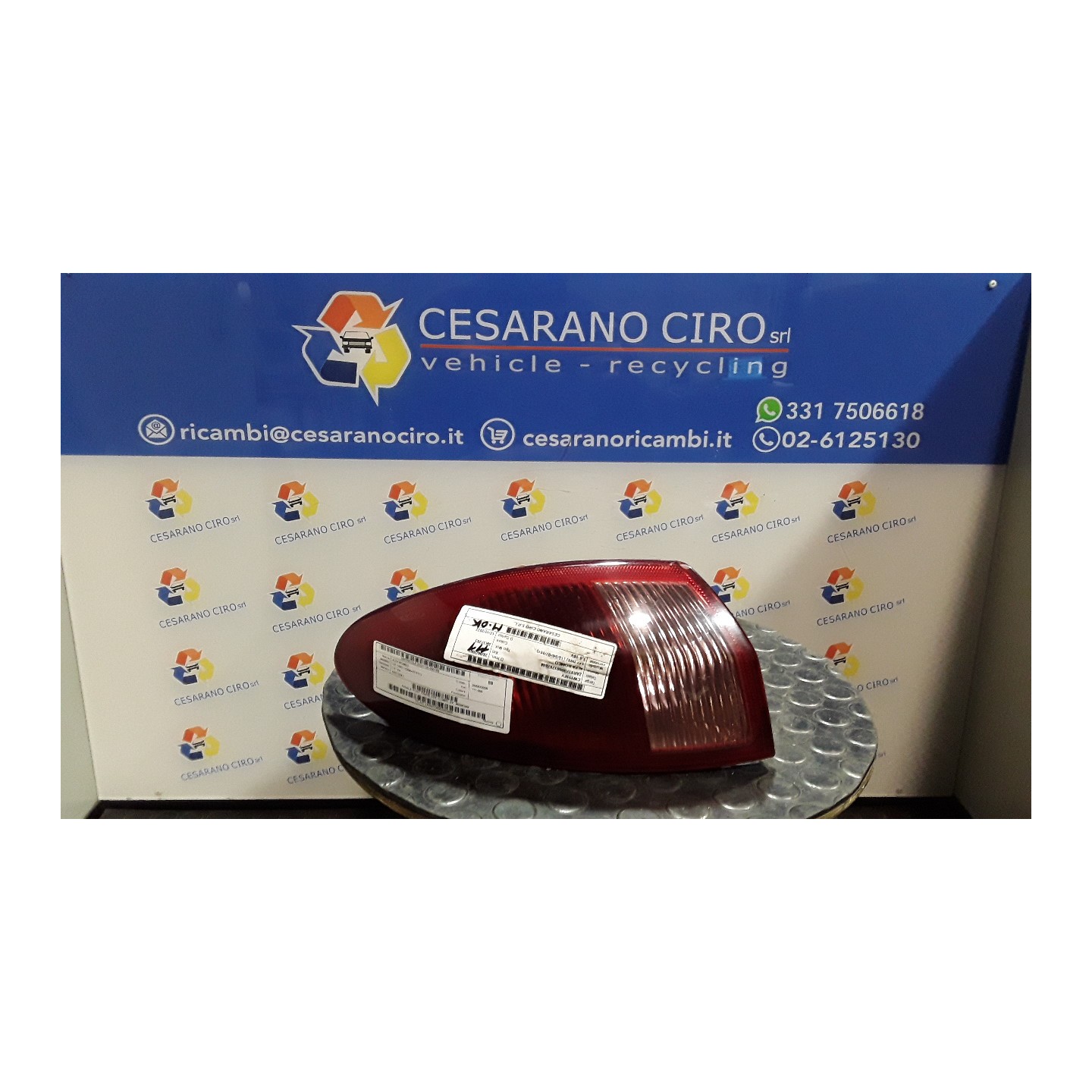 FANALE POST. PARTE EST. COMPL SX. 160 ALFA ROMEO 147 (W8) (10/04-07/11) AR37203 46556349
