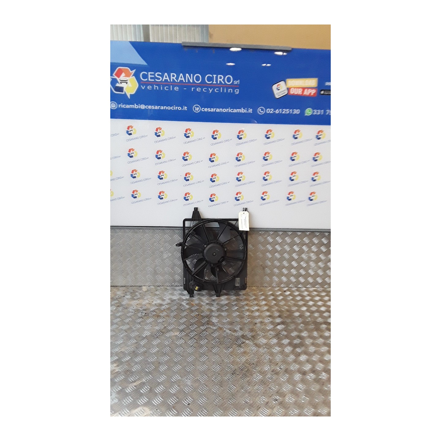 CONVOGLIATORE ARIA C/ELETTROVENTOLA 021 DACIA LOGAN (11/05-10/08) K9K87 6001548527