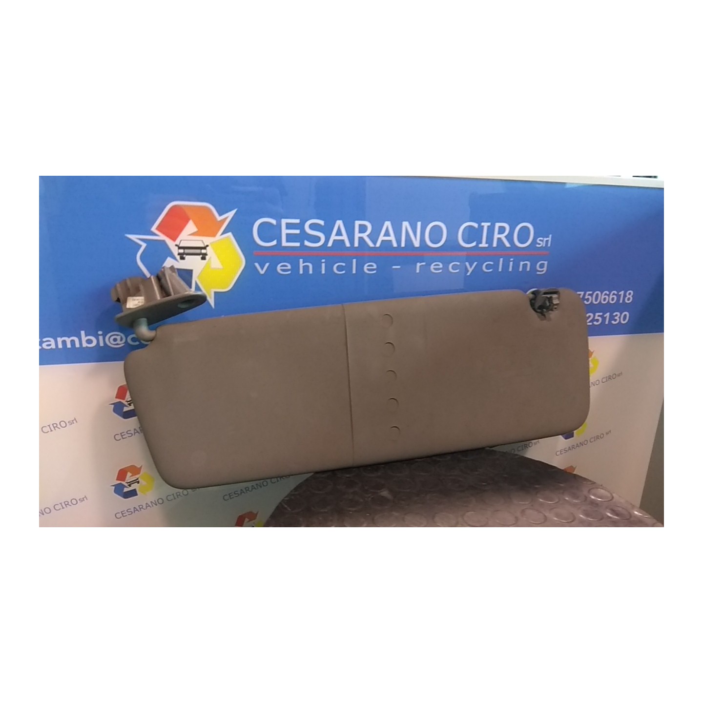 ALETTA PARASOLE PARABREZZA SX 076 NISSAN NV400 FURGONE (X62) (10/11-) M9TB6 NB5409015059039SX