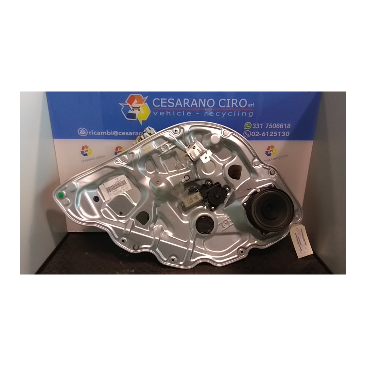 ALZACRISTALLO ELETTR. PORTA POST. SX. 180 LANCIA MUSA (TJ) (10/07-02/11) 843A1000 71734849