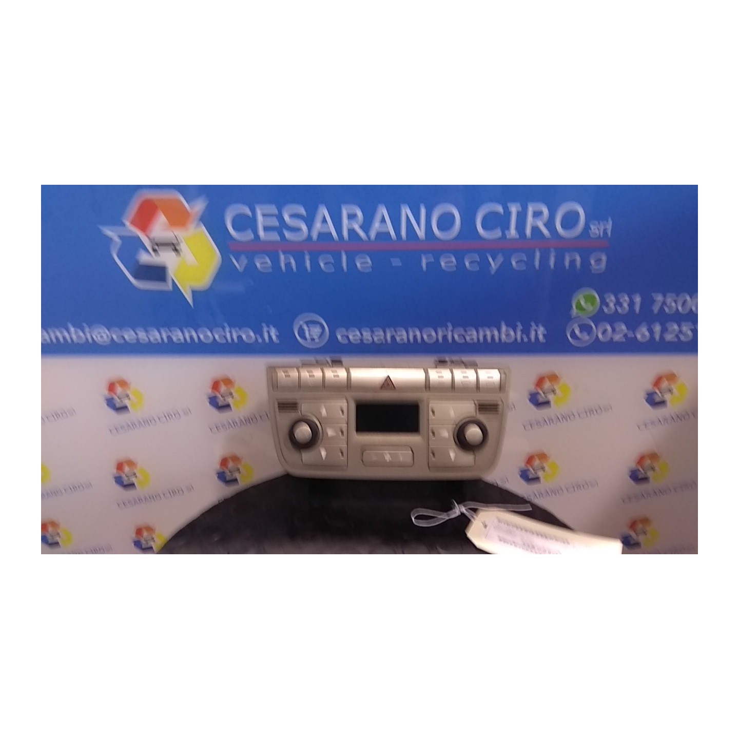 BLOCCO COMANDO CLIMATIZZAZIONE 230 LANCIA MUSA (TJ) (10/07-02/11) 843A1000 77364837