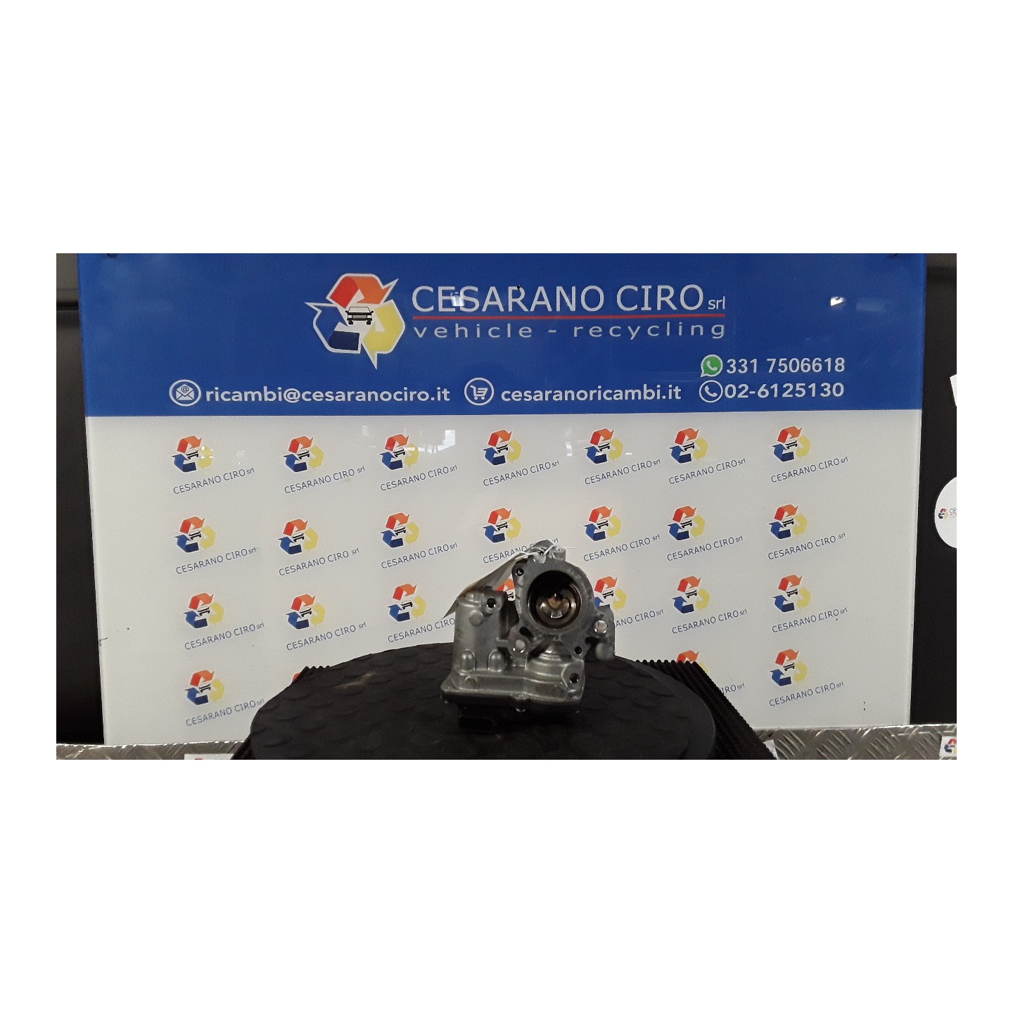 VALVOLA EGR 118 DACIA DUSTER (01/18-03/22) K9KU8 147101246R