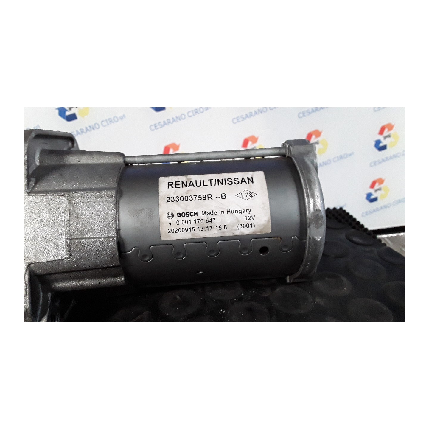 MOTORINO AVVIAMENTO 126 DACIA DUSTER (01/18-03/22) K9KU8 233003759R